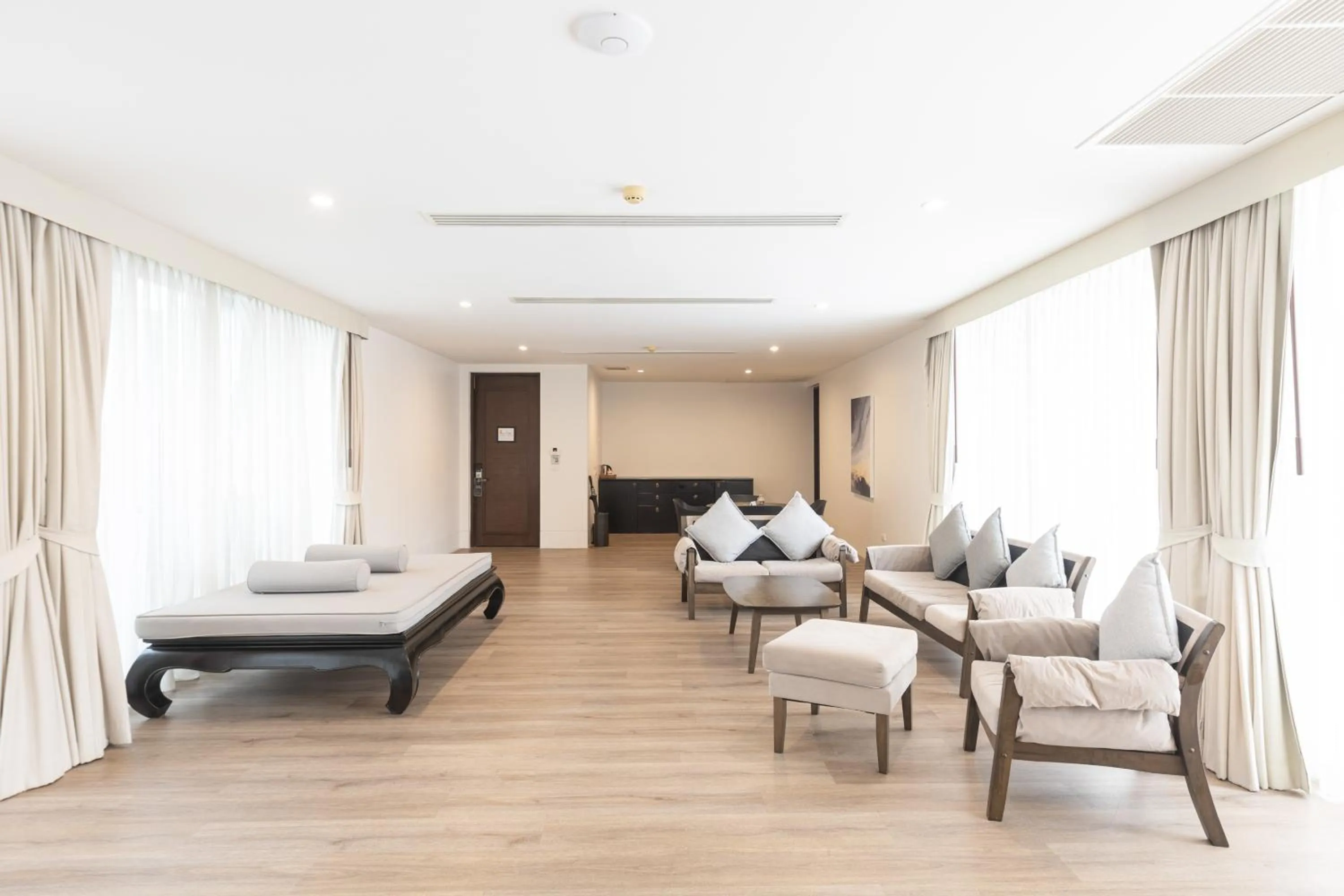 Living room, Bed in The Palayana Hua Hin