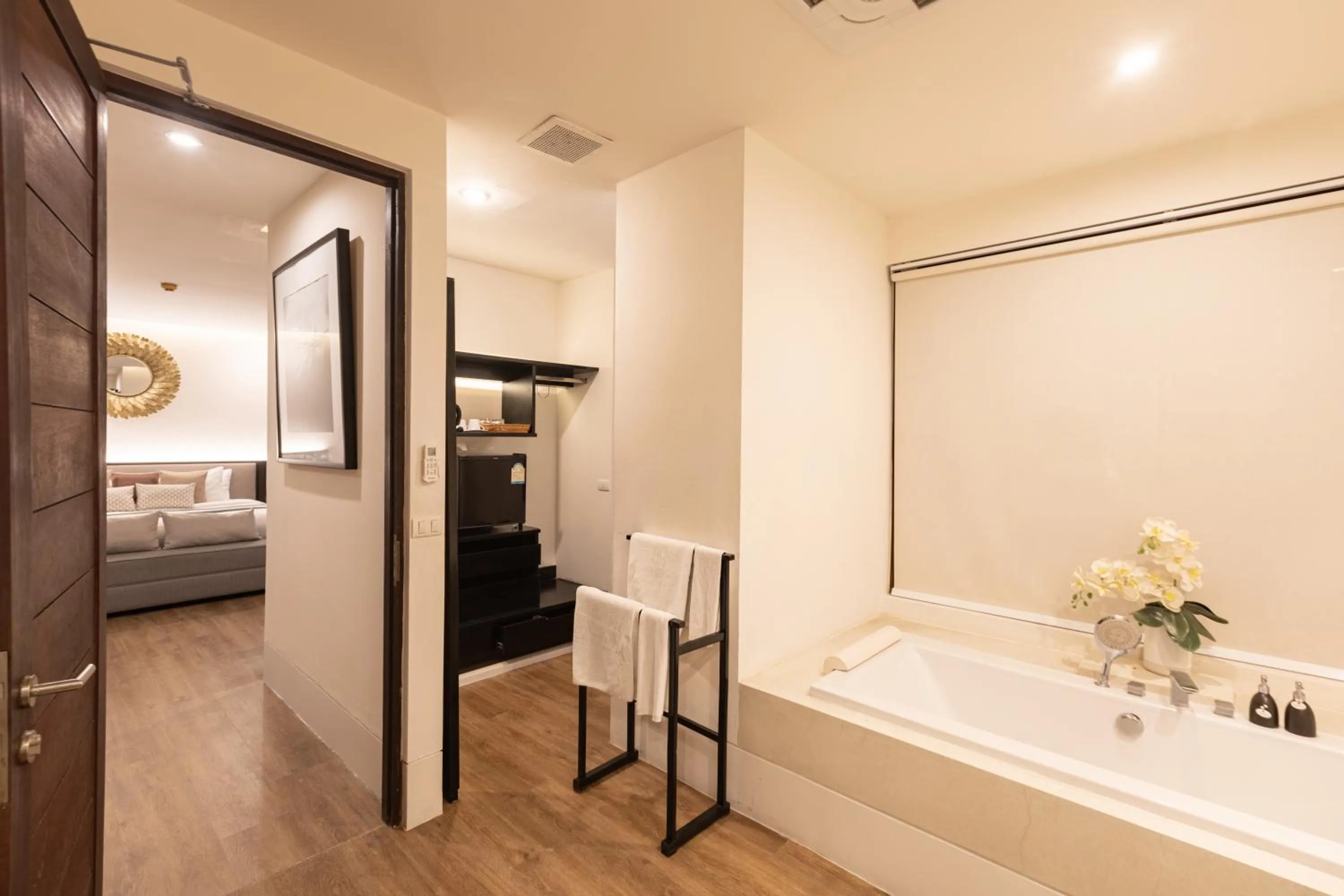Bathroom, Bed in The Palayana Hua Hin