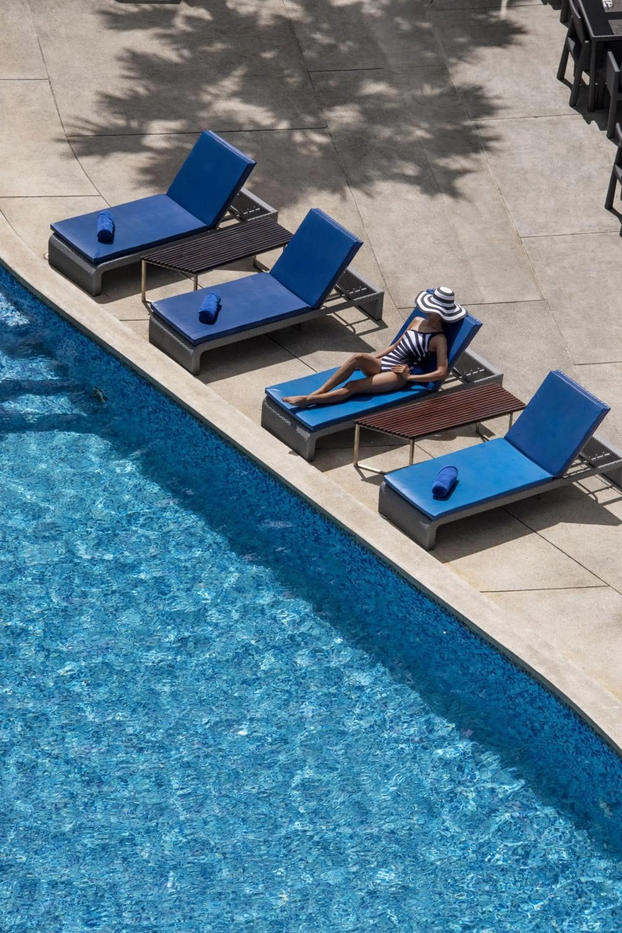 Swimming pool in Hotel Baraquda Heeton Pattaya by Compass Hospitality