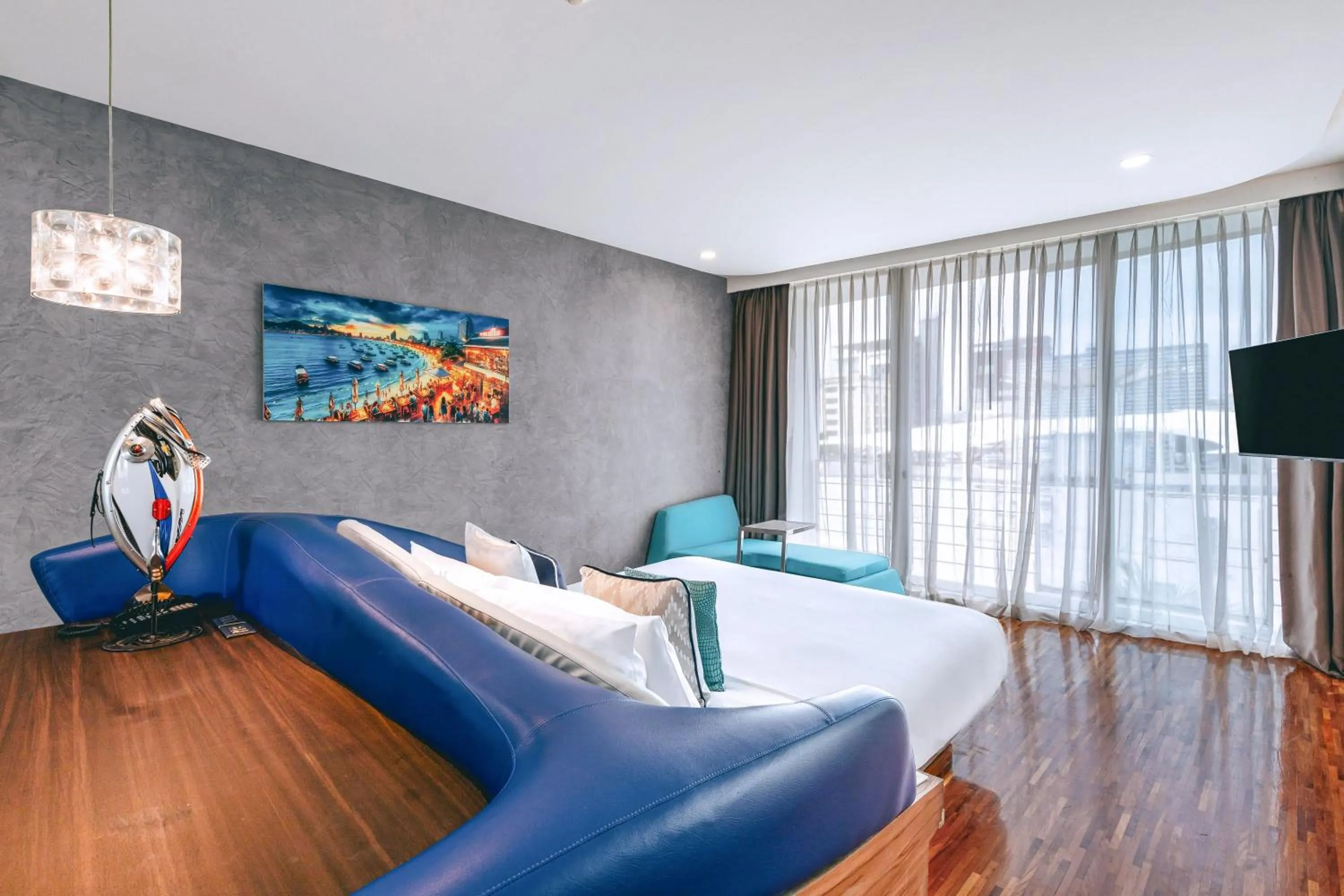 Bed in Hotel Baraquda Heeton Pattaya by Compass Hospitality