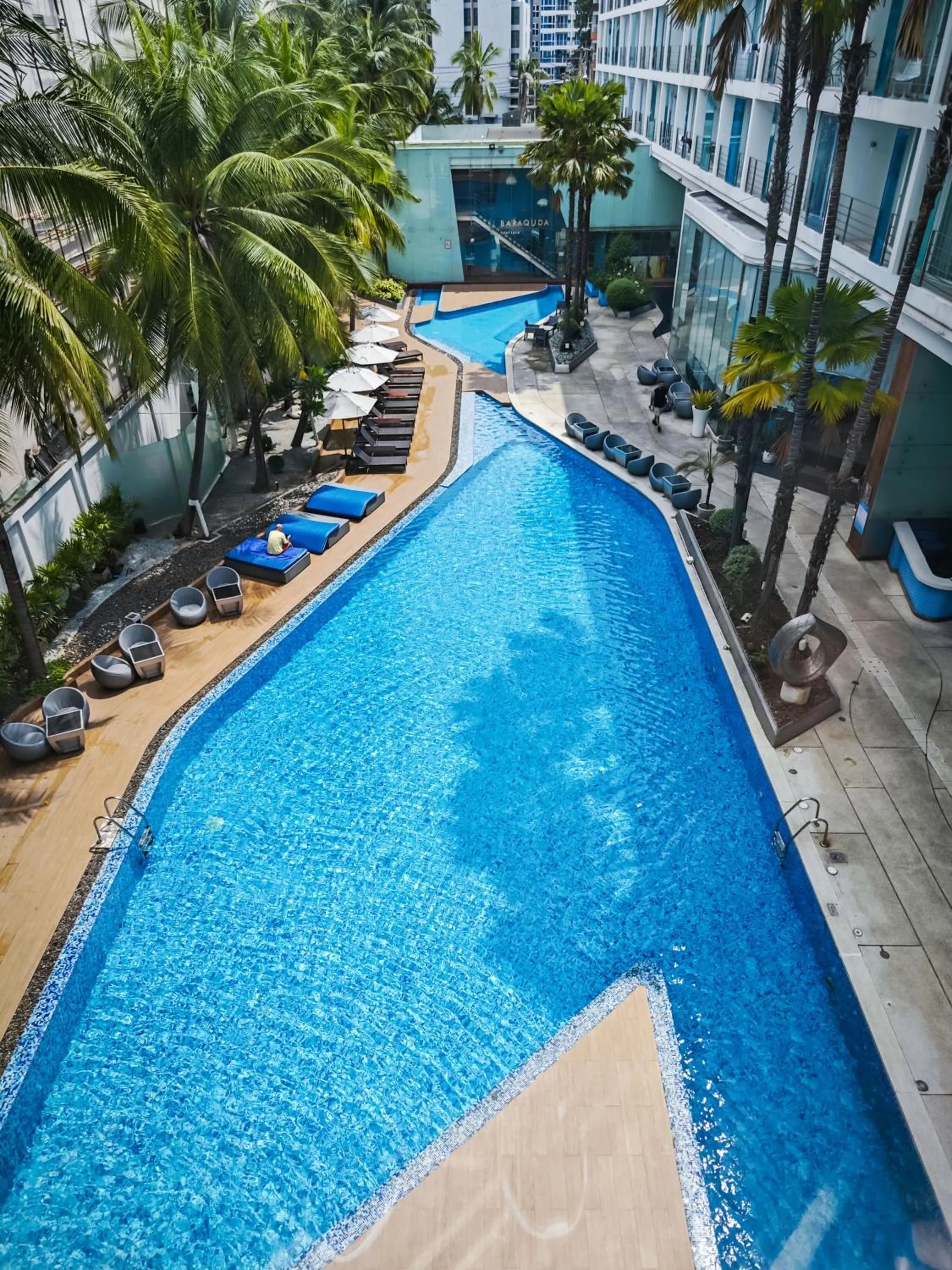 Property building in Hotel Baraquda Heeton Pattaya by Compass Hospitality