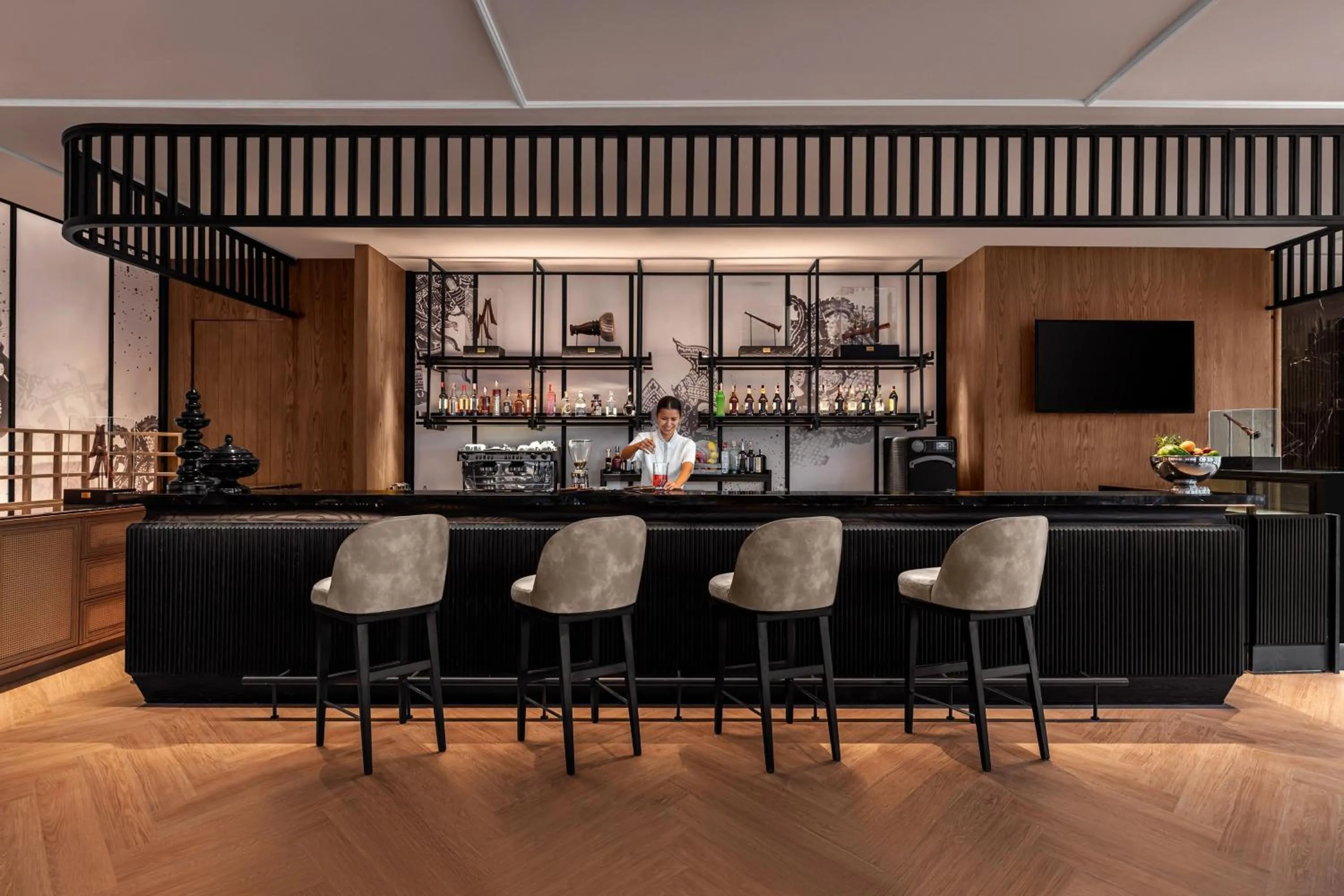 Lounge or bar in Courtyard by Marriott Phuket Town