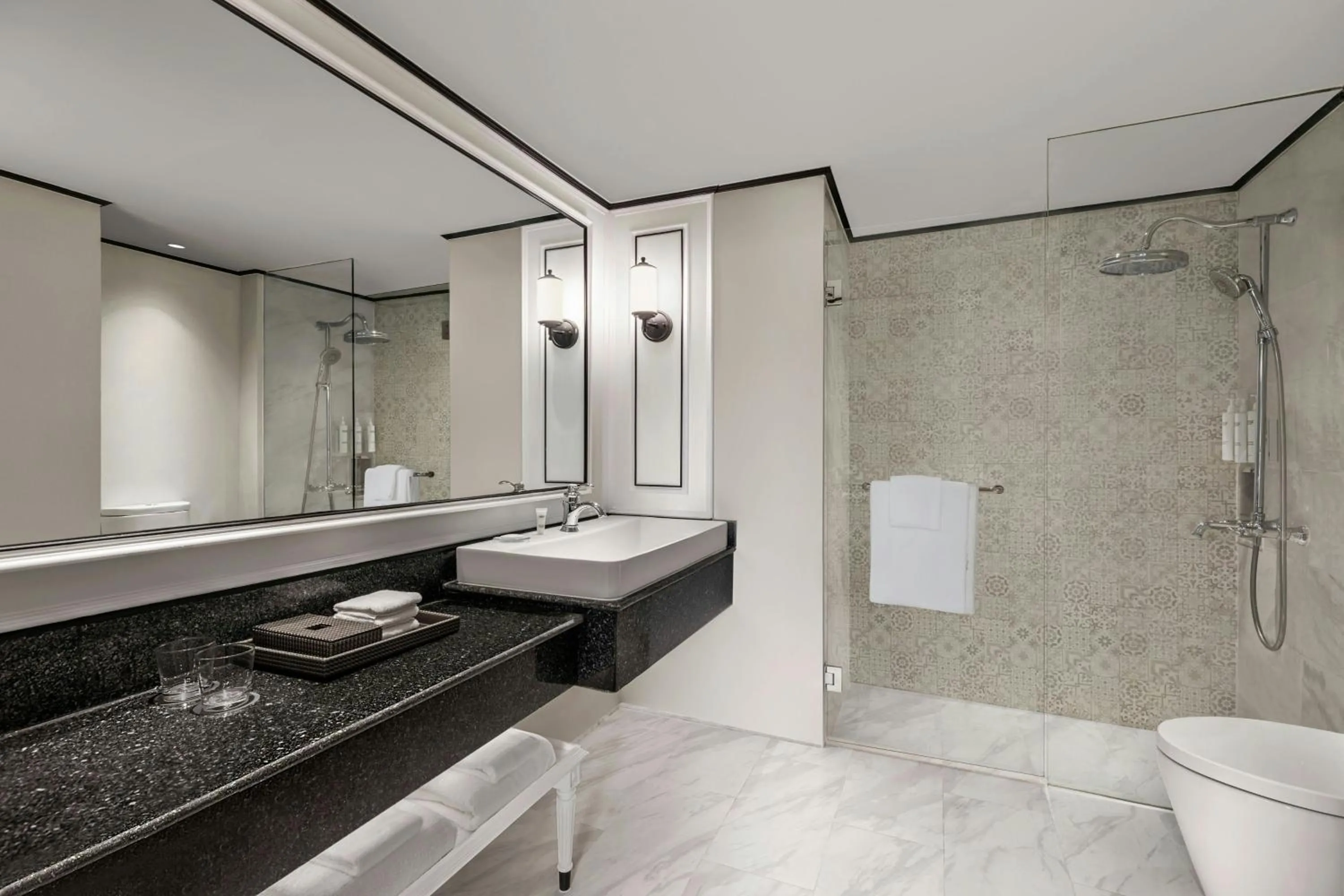 Bathroom in Courtyard by Marriott Phuket Town