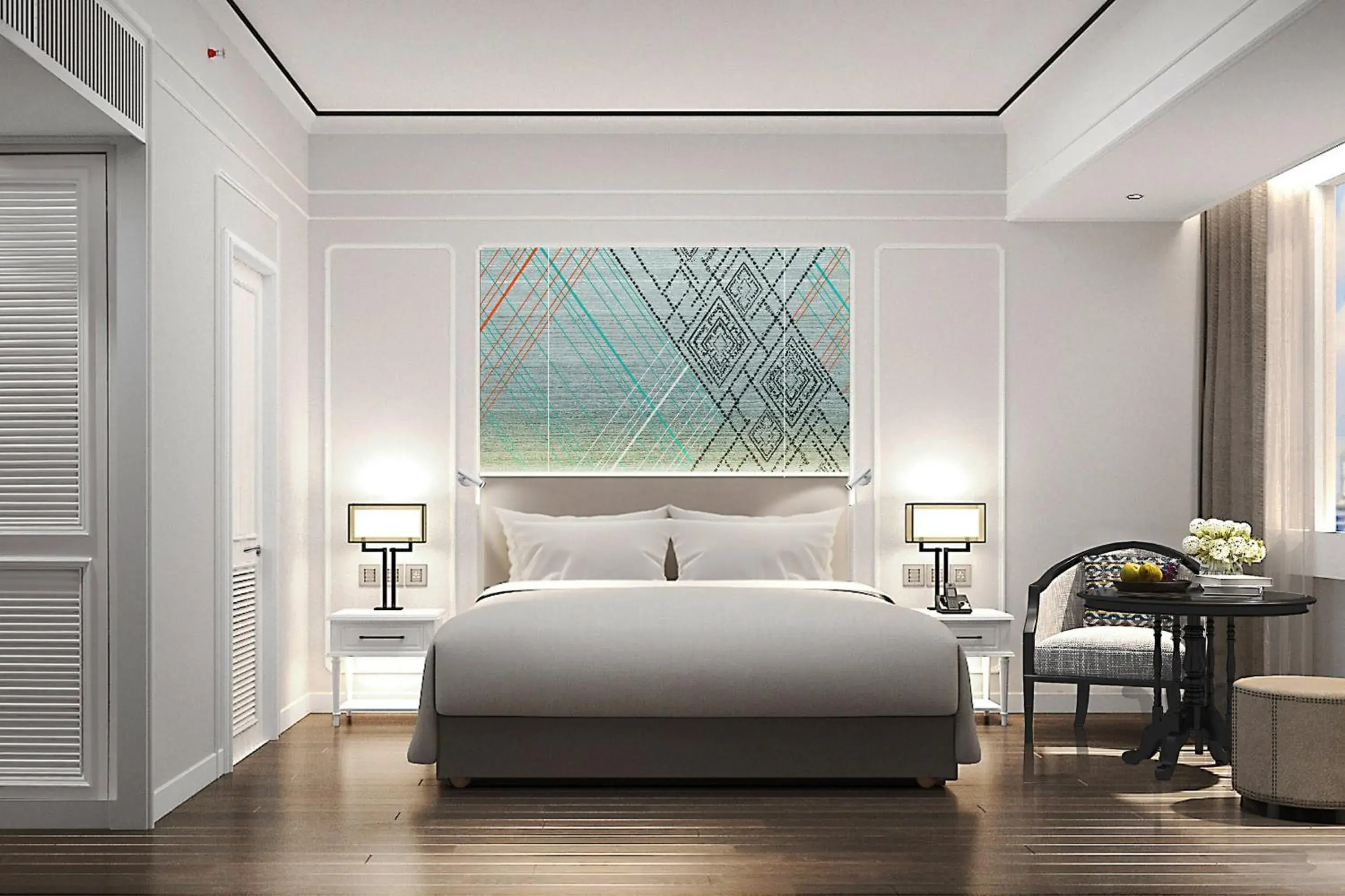 Premium, Guest room, 1 King, City view, High floor in Courtyard by Marriott Phuket Town Premium, Guest room, 1 King, City view, High floor in Courtyard by Marriott Phuket Town