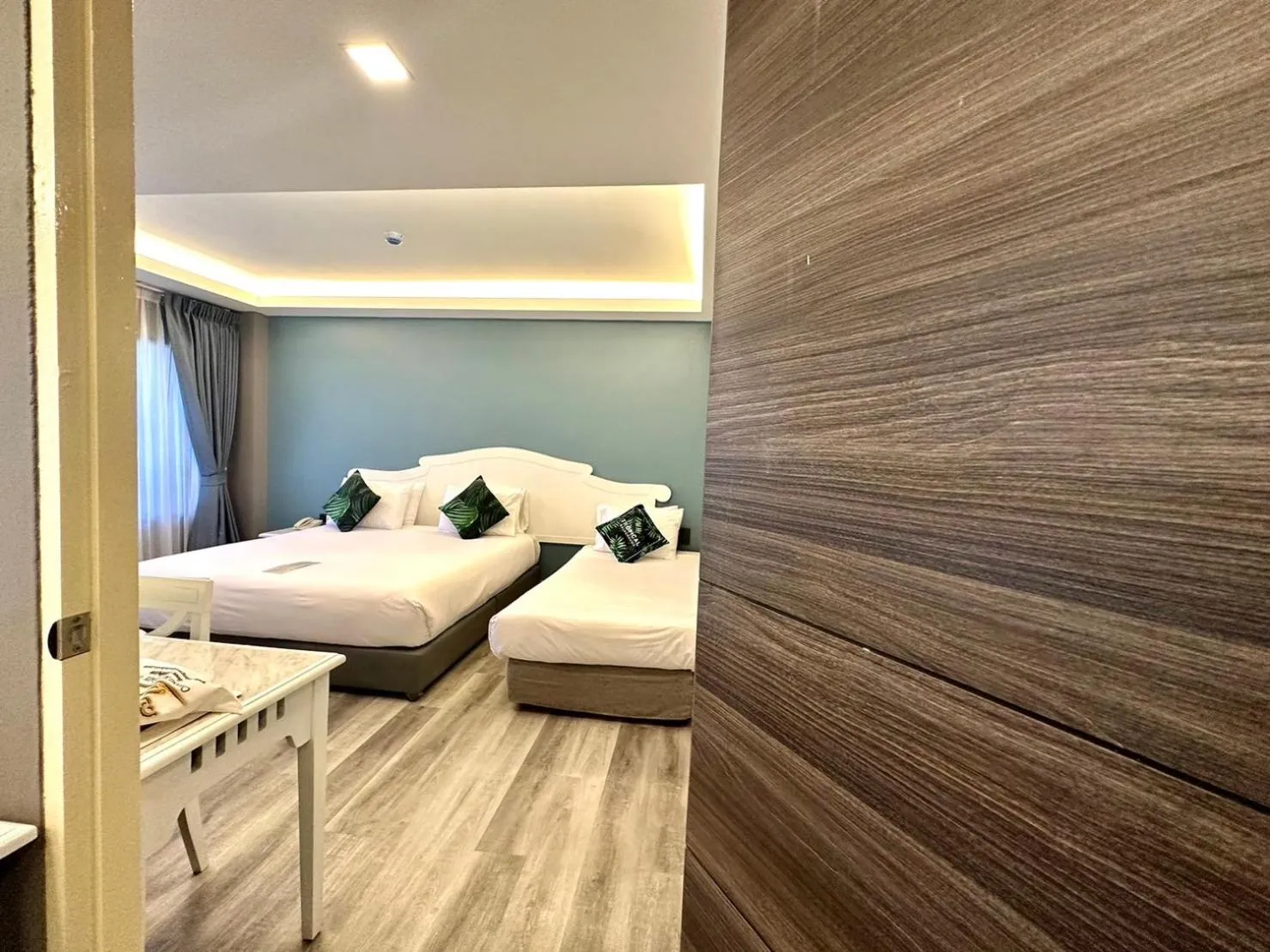 Bed in Chiangmai Gate Hotel