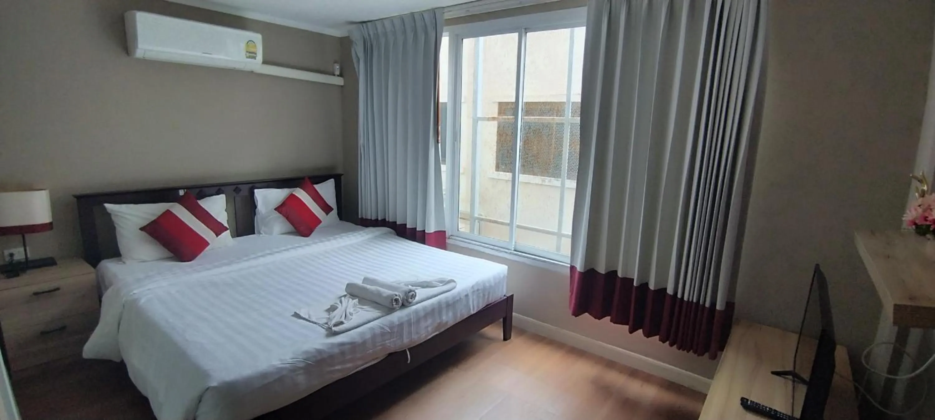 Bed in Kata Beach Studio Phuket