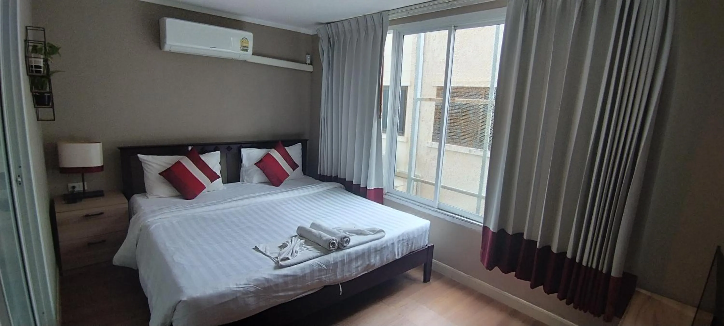 Bed in Kata Beach Studio Phuket