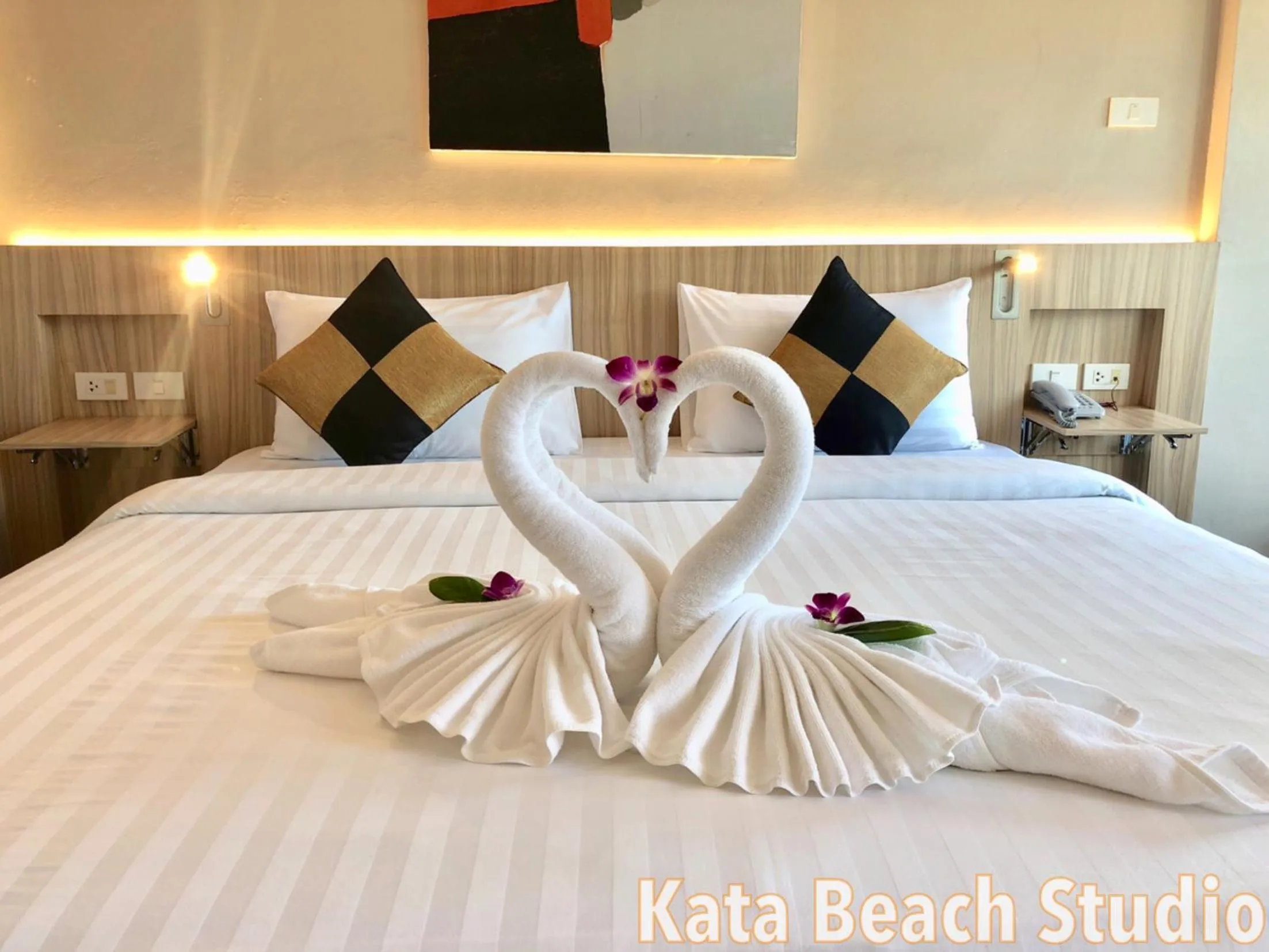 Photo of the whole room, Bed in Kata Beach Studio Phuket