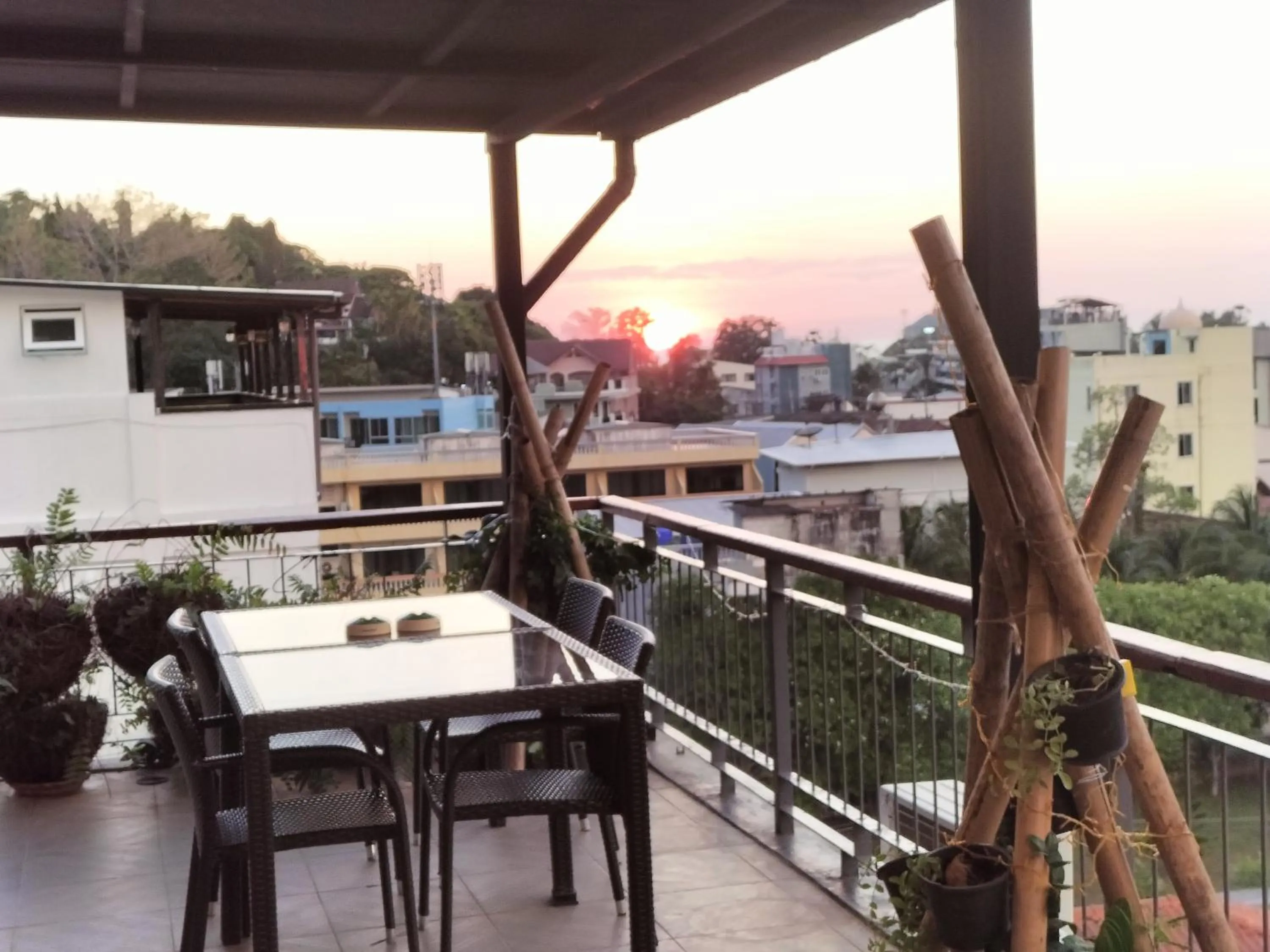 Sunset in Kata Beach Studio Phuket