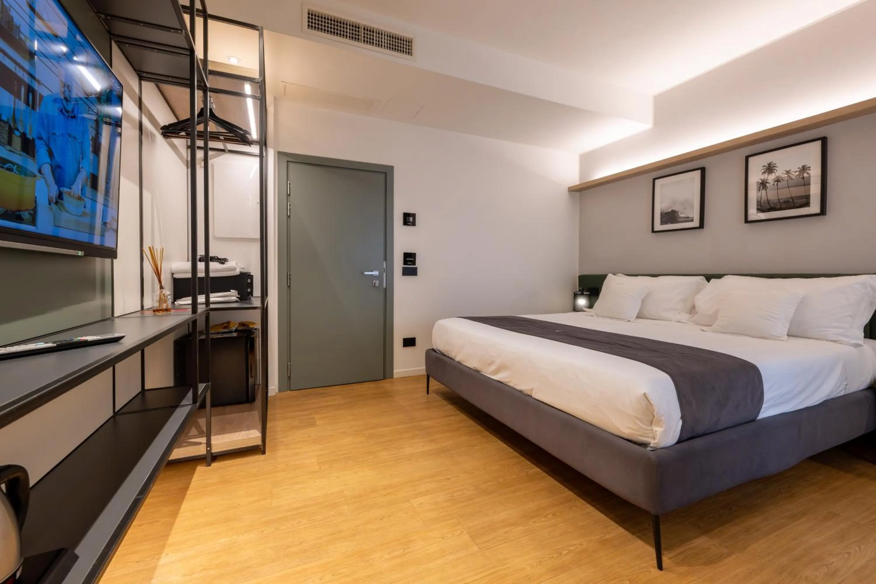 Bed in Meg Lifestyle Hotel & Apartaments