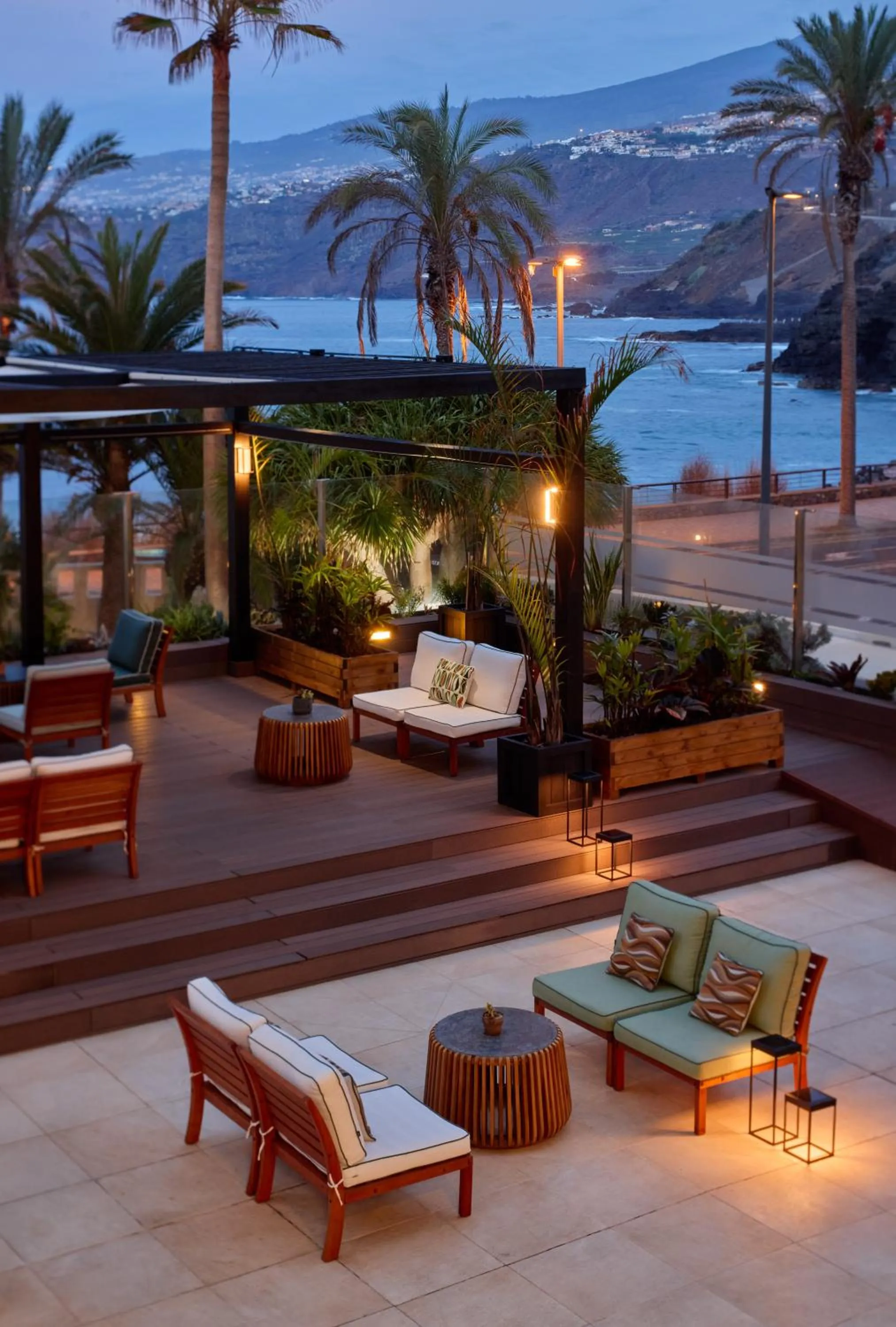 Patio in Melia Costa Atlantis Tenerife