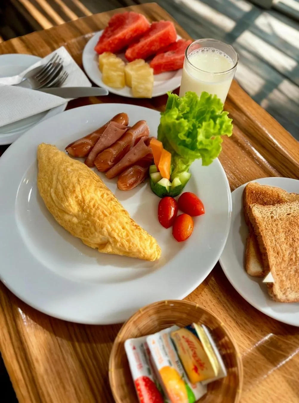Breakfast in Mariya Boutique Hotel At Suvarnabhumi Airport