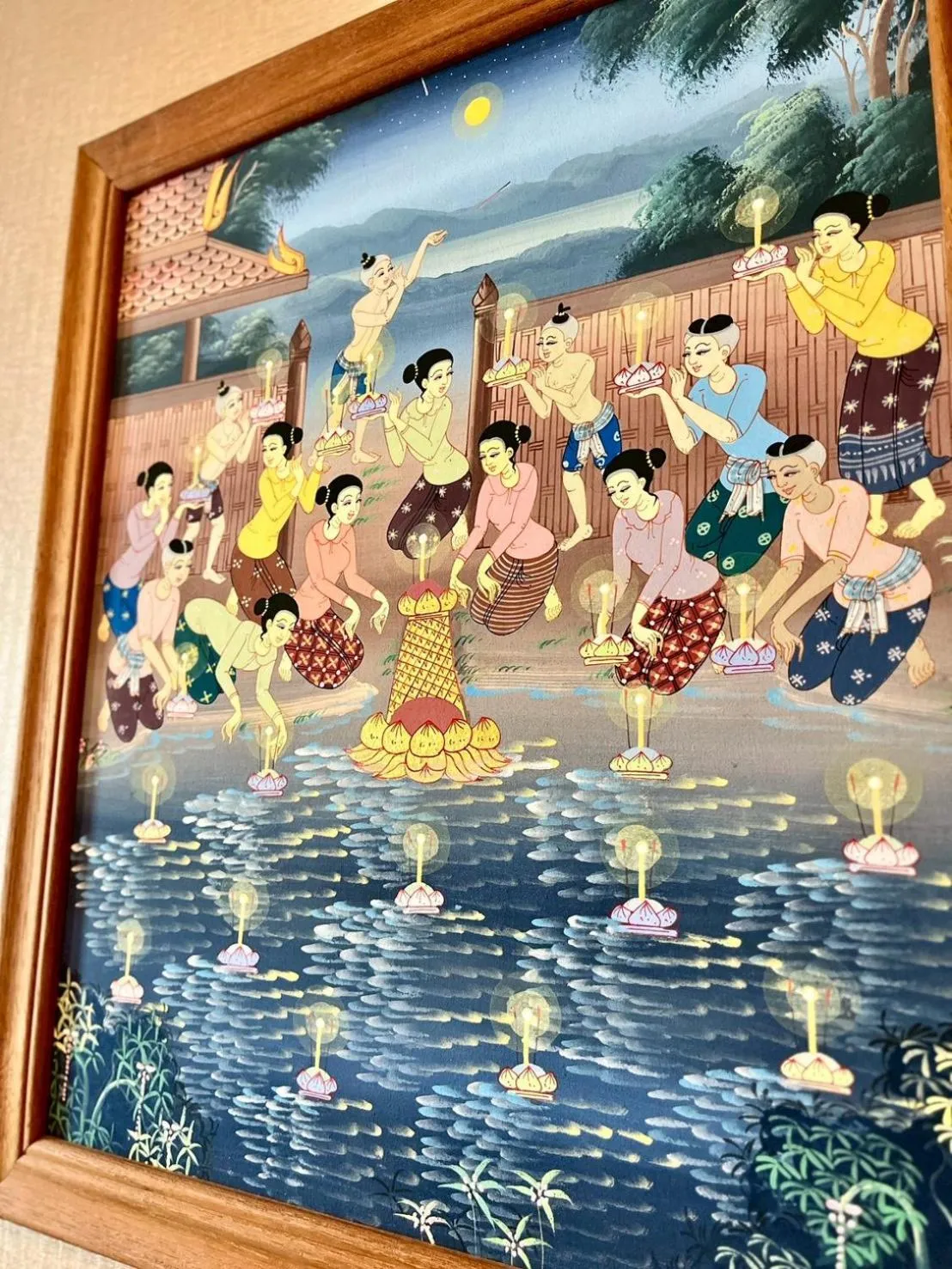 Decorative detail in Mariya Boutique Hotel At Suvarnabhumi Airport