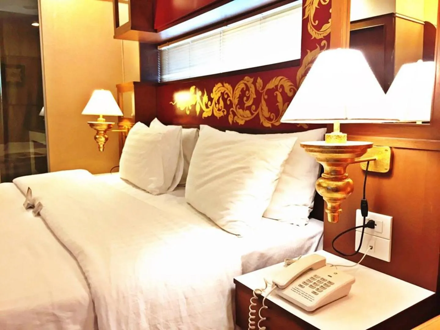Bed in Mariya Boutique Hotel At Suvarnabhumi Airport