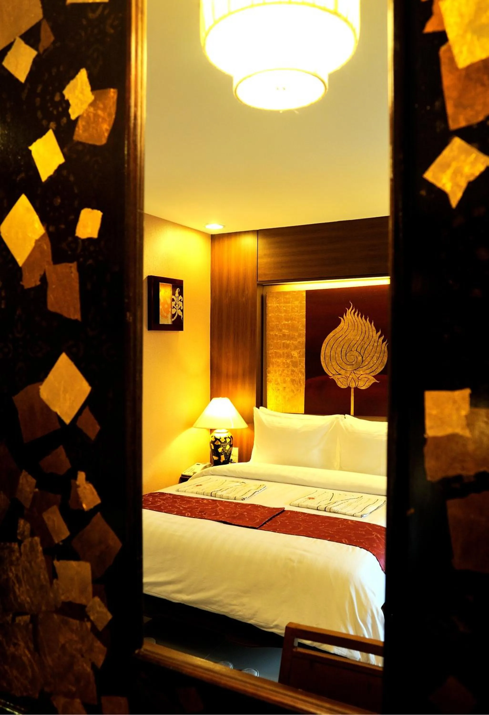 Photo of the whole room, Bed in Mariya Boutique Hotel At Suvarnabhumi Airport