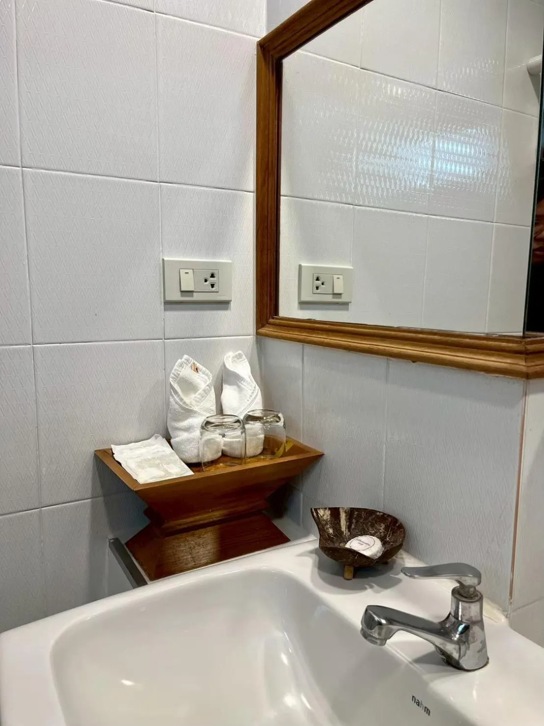 Bathroom in Mariya Boutique Hotel At Suvarnabhumi Airport