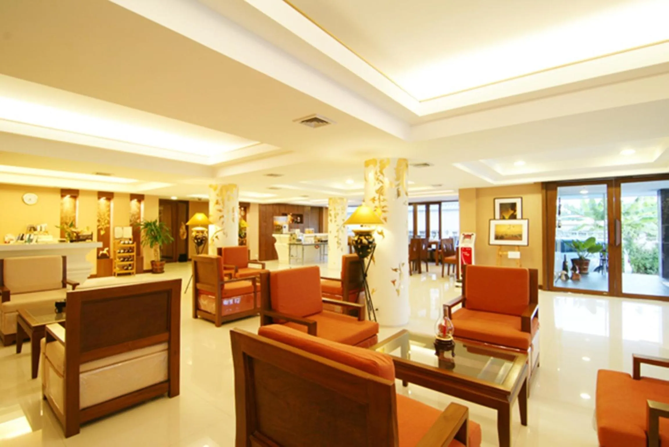Lobby or reception in Mariya Boutique Hotel At Suvarnabhumi Airport