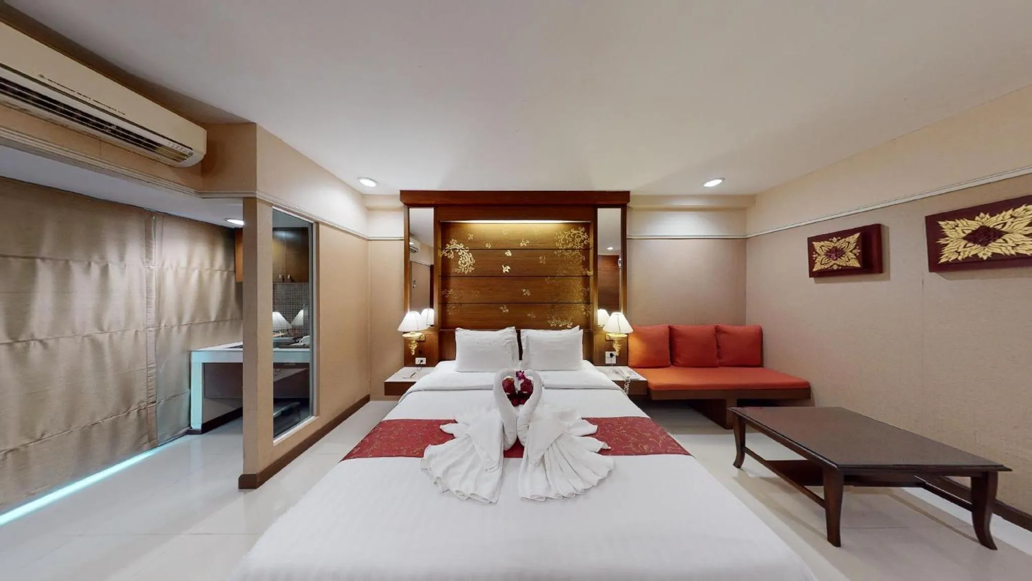 Bed in Mariya Boutique Hotel At Suvarnabhumi Airport