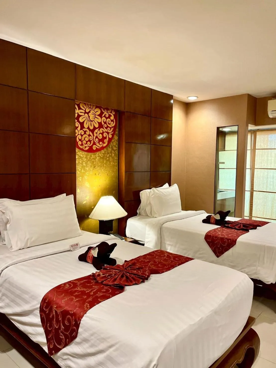 Bed in Mariya Boutique Hotel At Suvarnabhumi Airport