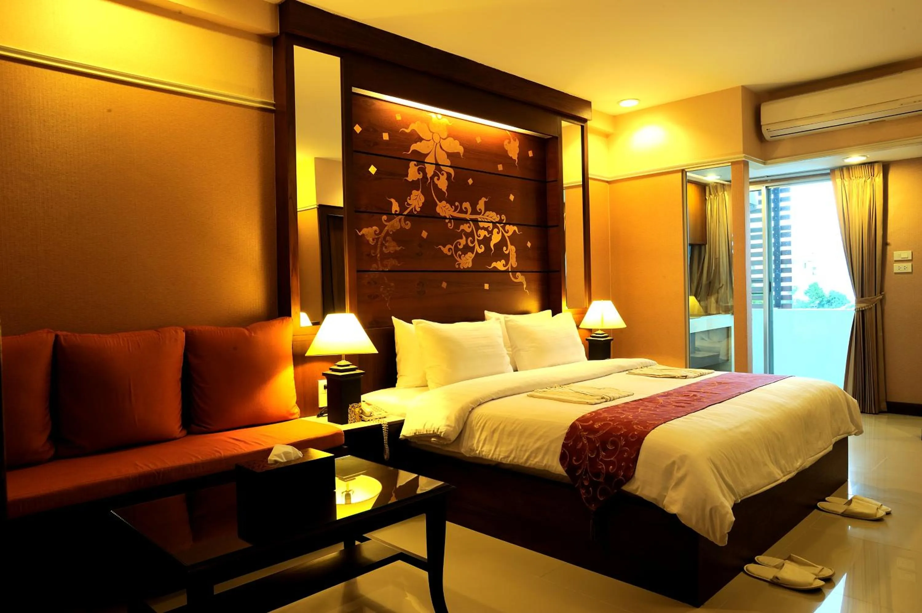 Bed in Mariya Boutique Hotel At Suvarnabhumi Airport