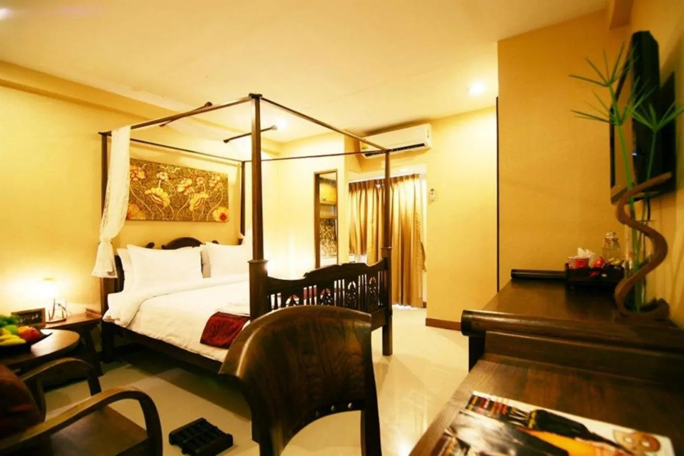Photo of the whole room, Bed in Mariya Boutique Hotel At Suvarnabhumi Airport