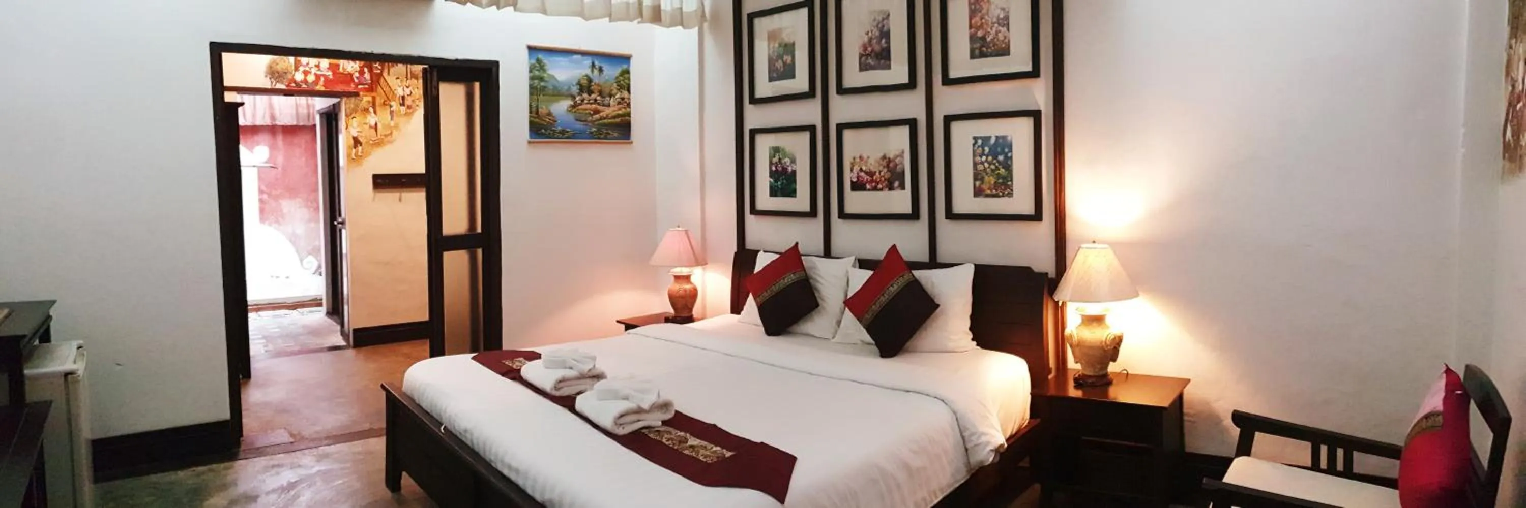 Photo of the whole room, Bed in Rainforest ChiangMai Hotel