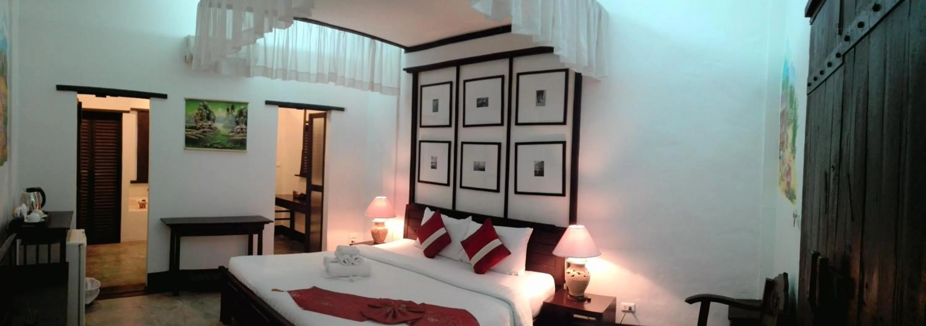 Bedroom, Bed in Rainforest ChiangMai Hotel