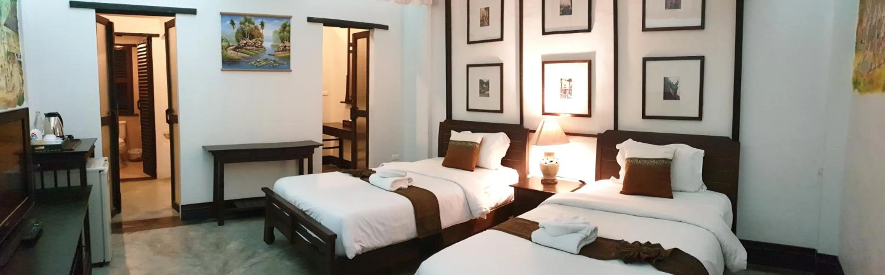 Bedroom, Bed in Rainforest ChiangMai Hotel