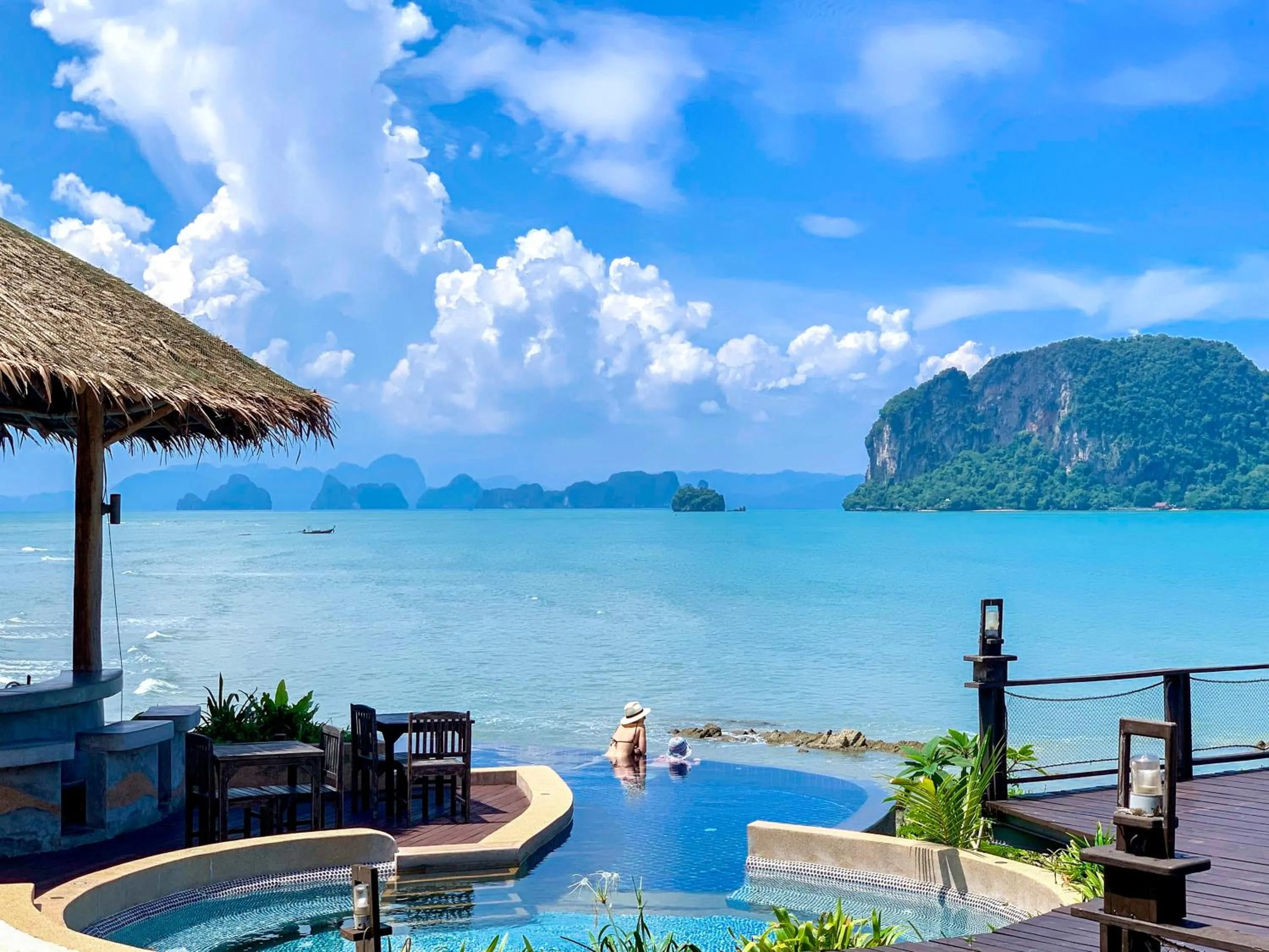 Pool view in Koh Yao Yai Village