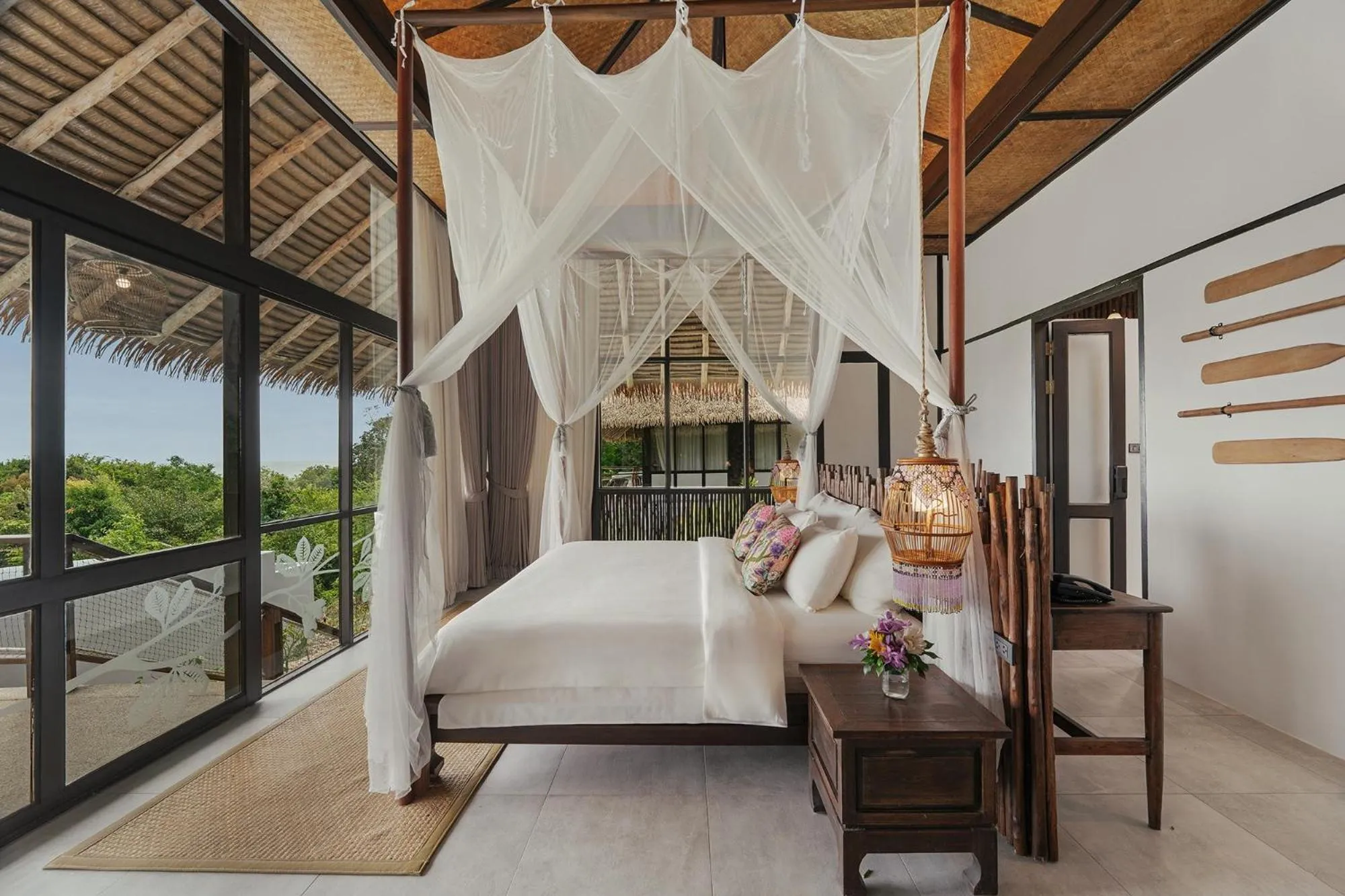 Bedroom, Bed in Koh Yao Yai Village