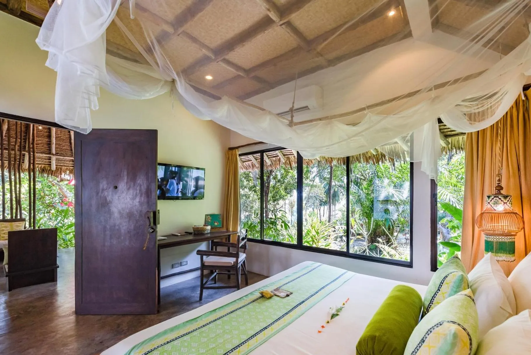 Bedroom, Bed in Koh Yao Yai Village