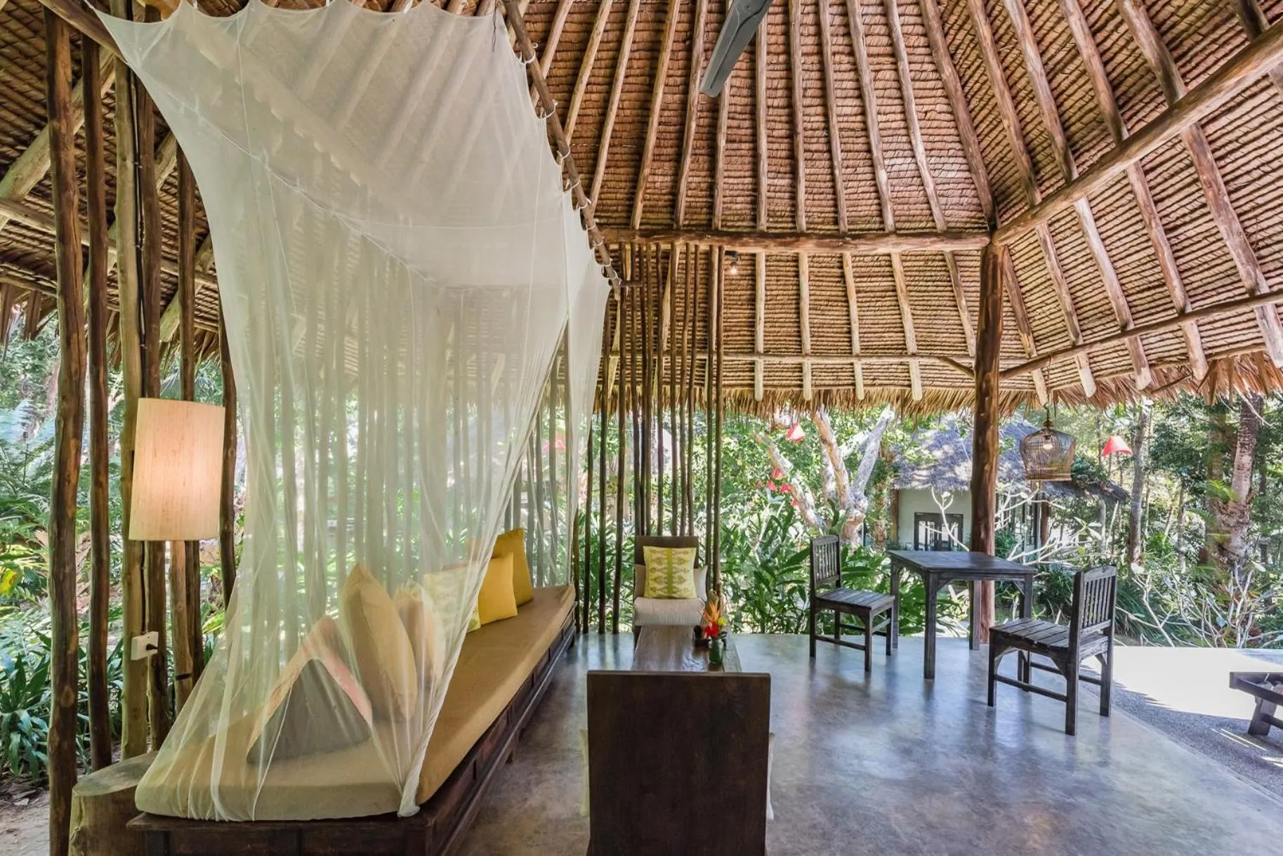 Seating area in Koh Yao Yai Village