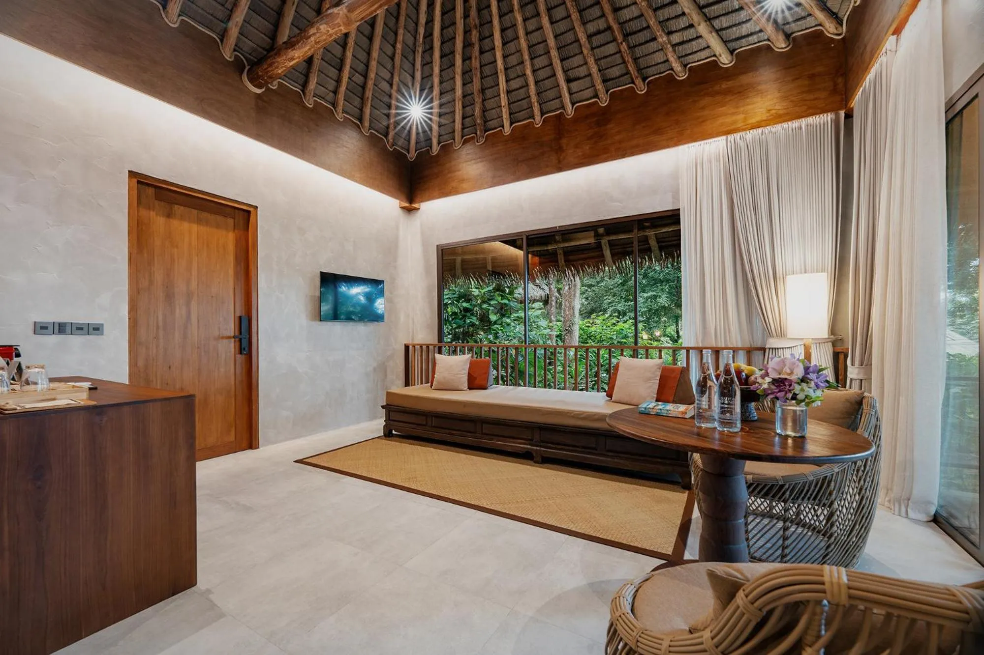 Living room in Koh Yao Yai Village