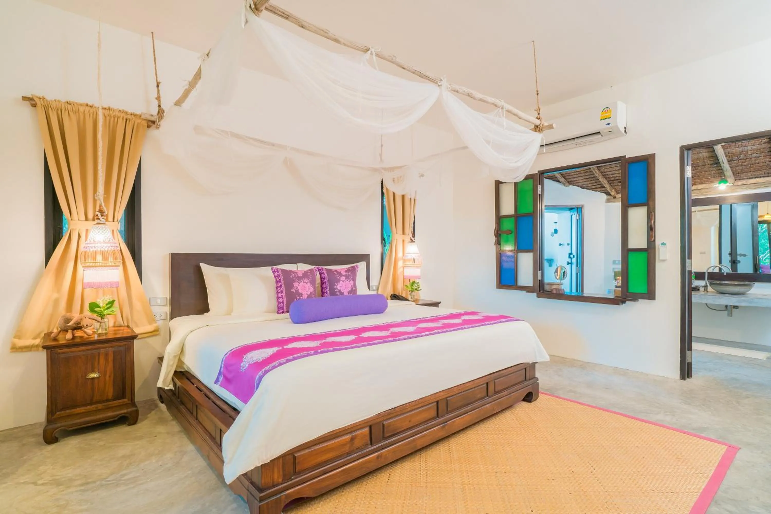 Bedroom, Bed in Koh Yao Yai Village