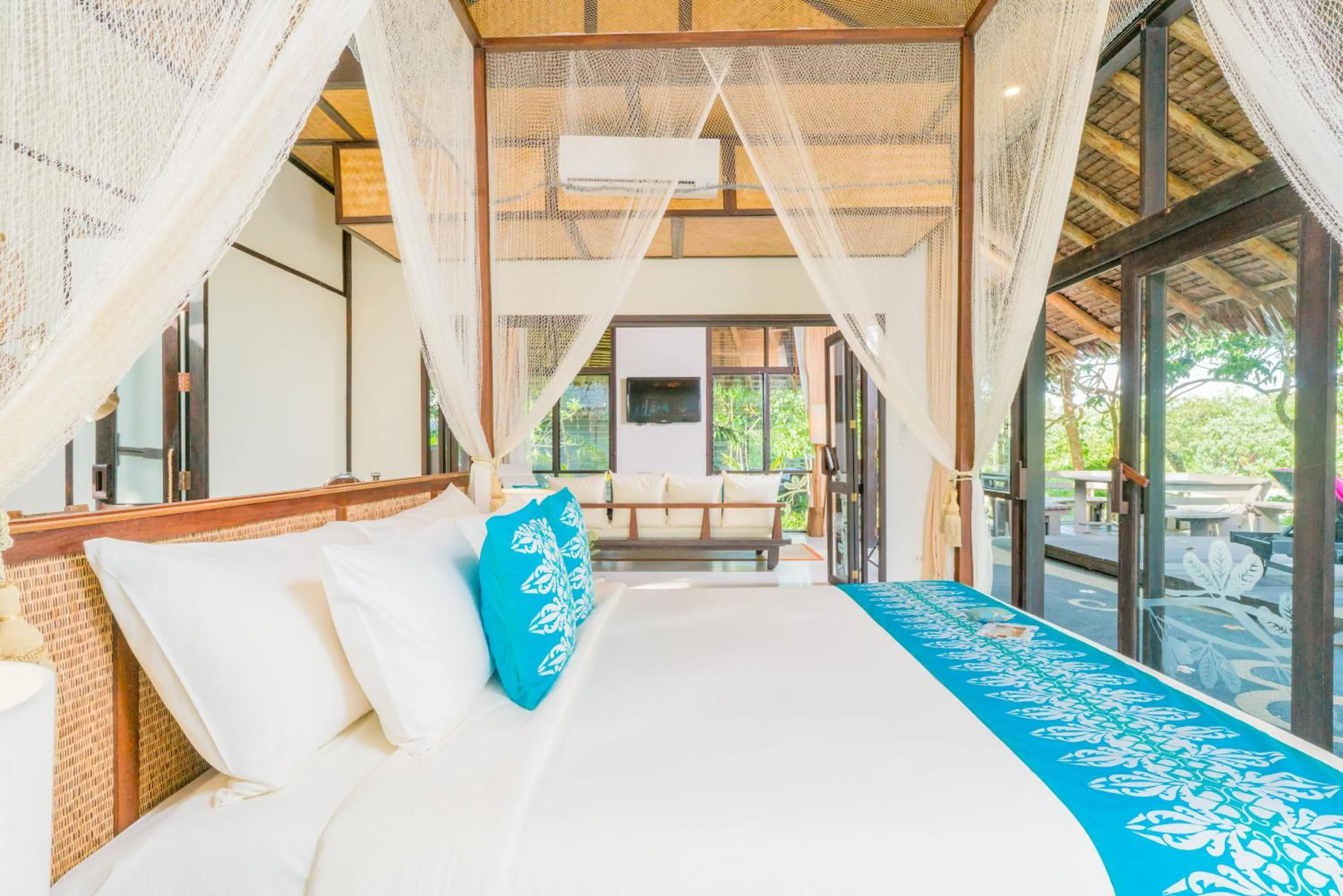 Bedroom, Bed in Koh Yao Yai Village