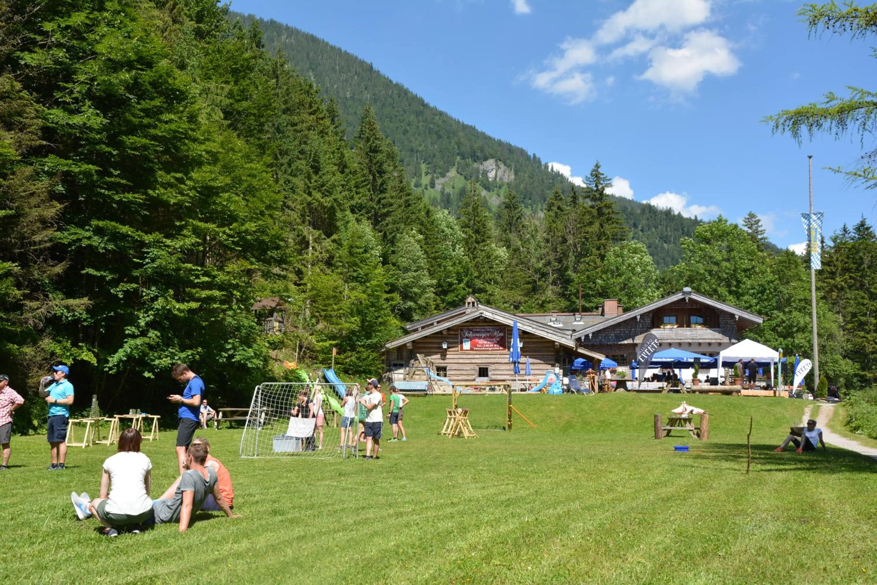 Property building in Schwaigeralm
