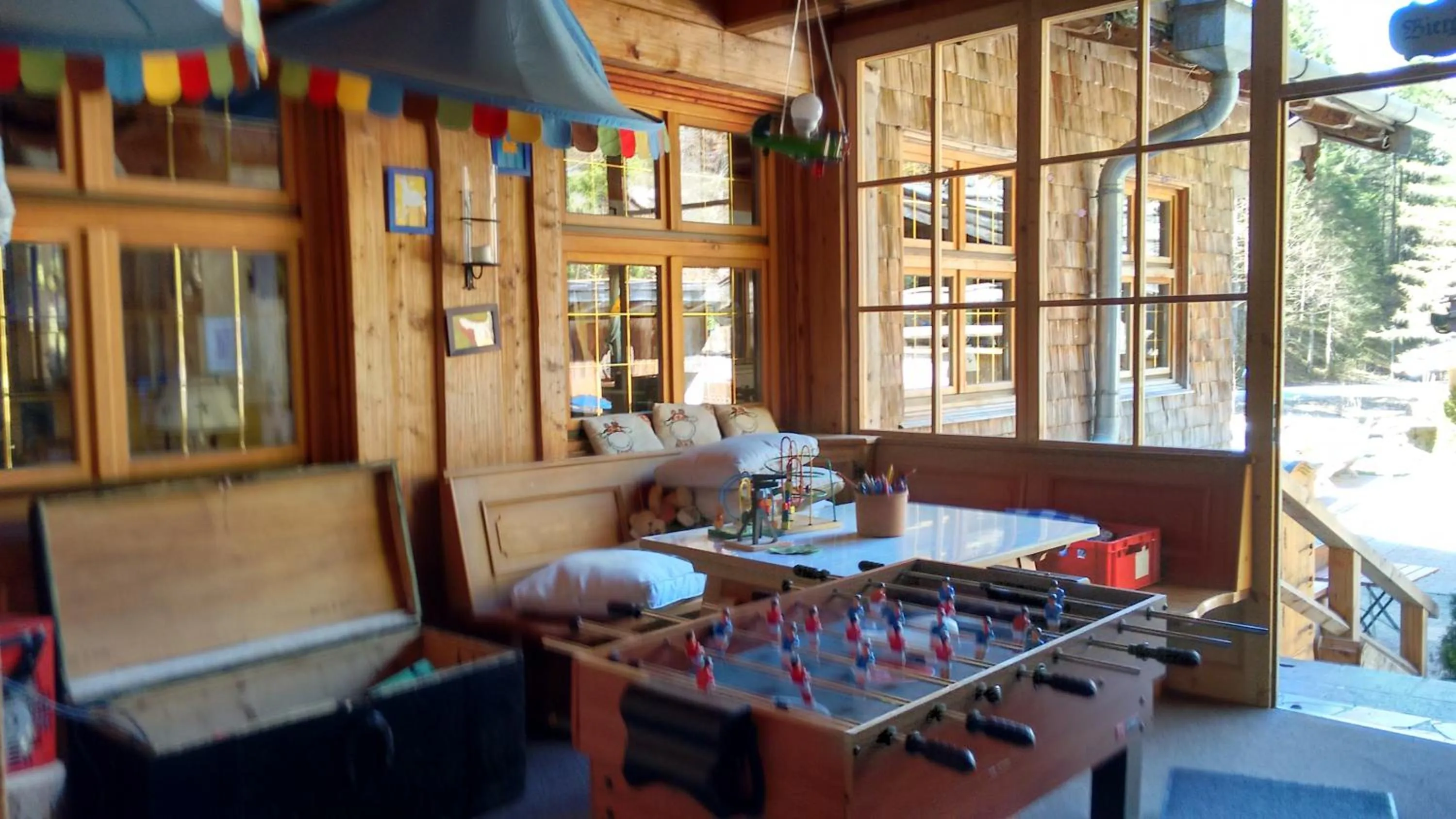 Children play ground in Schwaigeralm