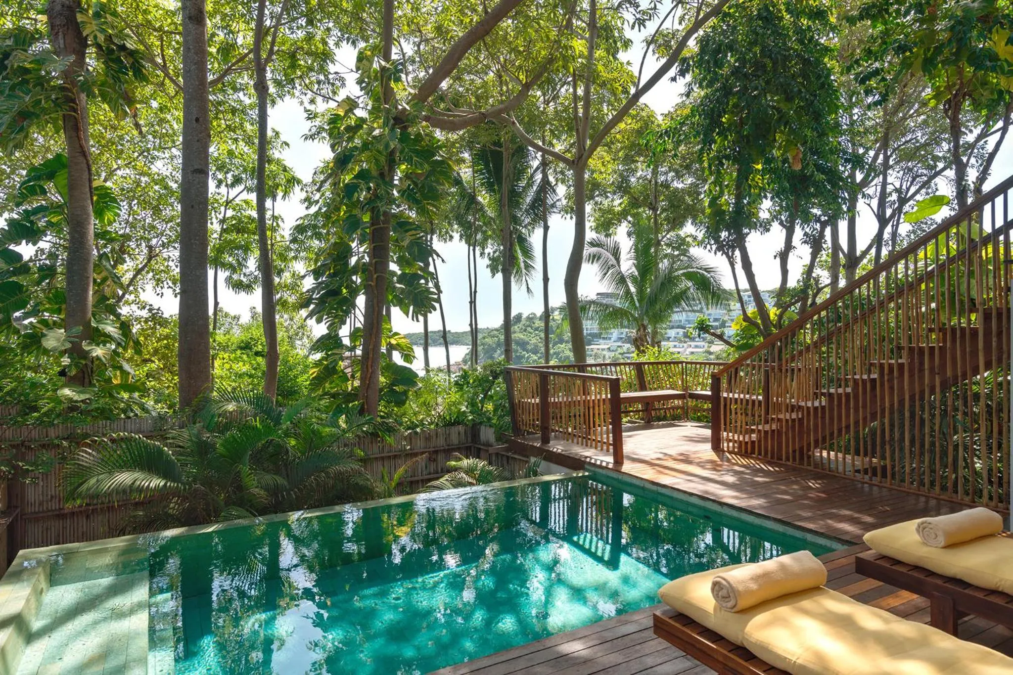 Property building in Six Senses Samui
