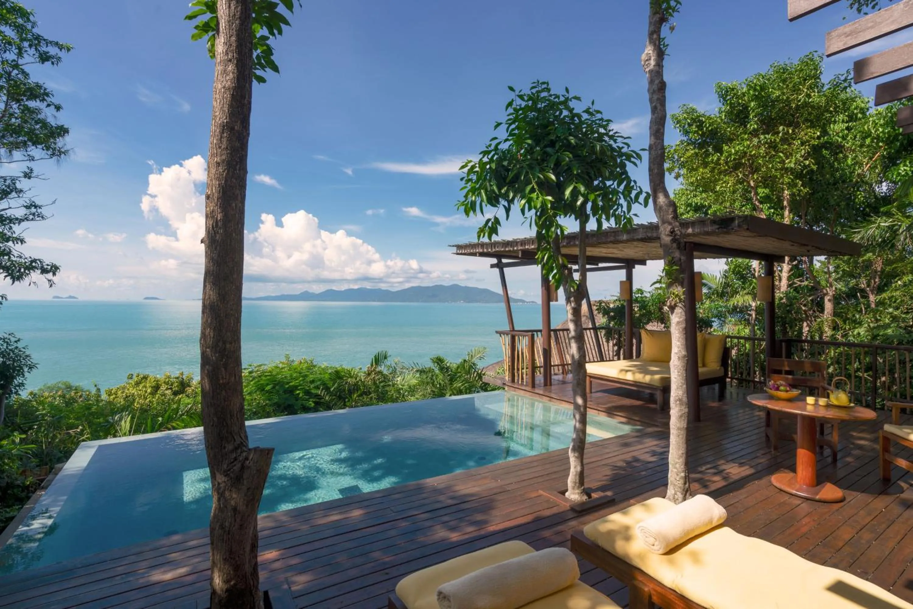 Property building in Six Senses Samui