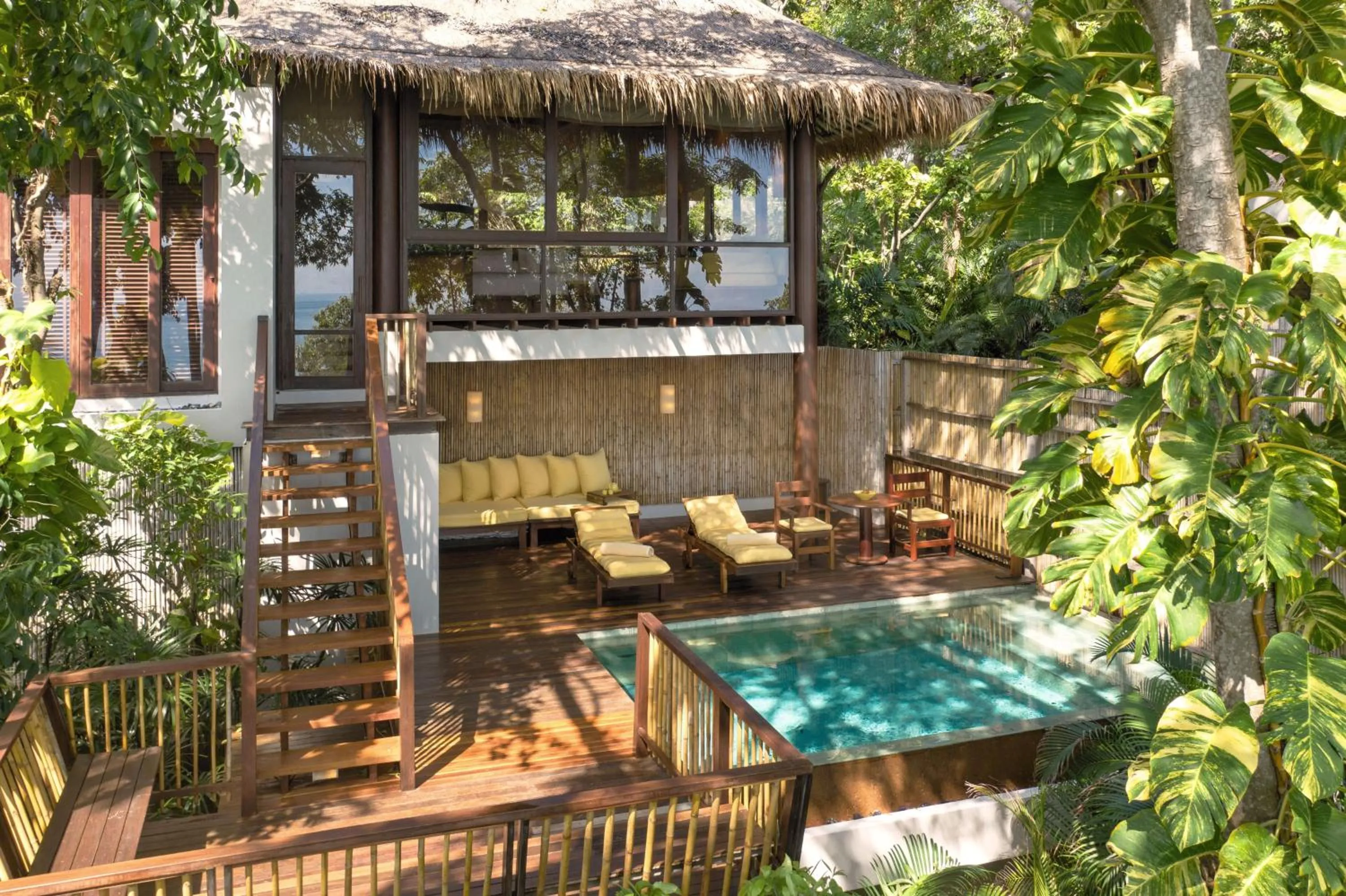 Property building in Six Senses Samui