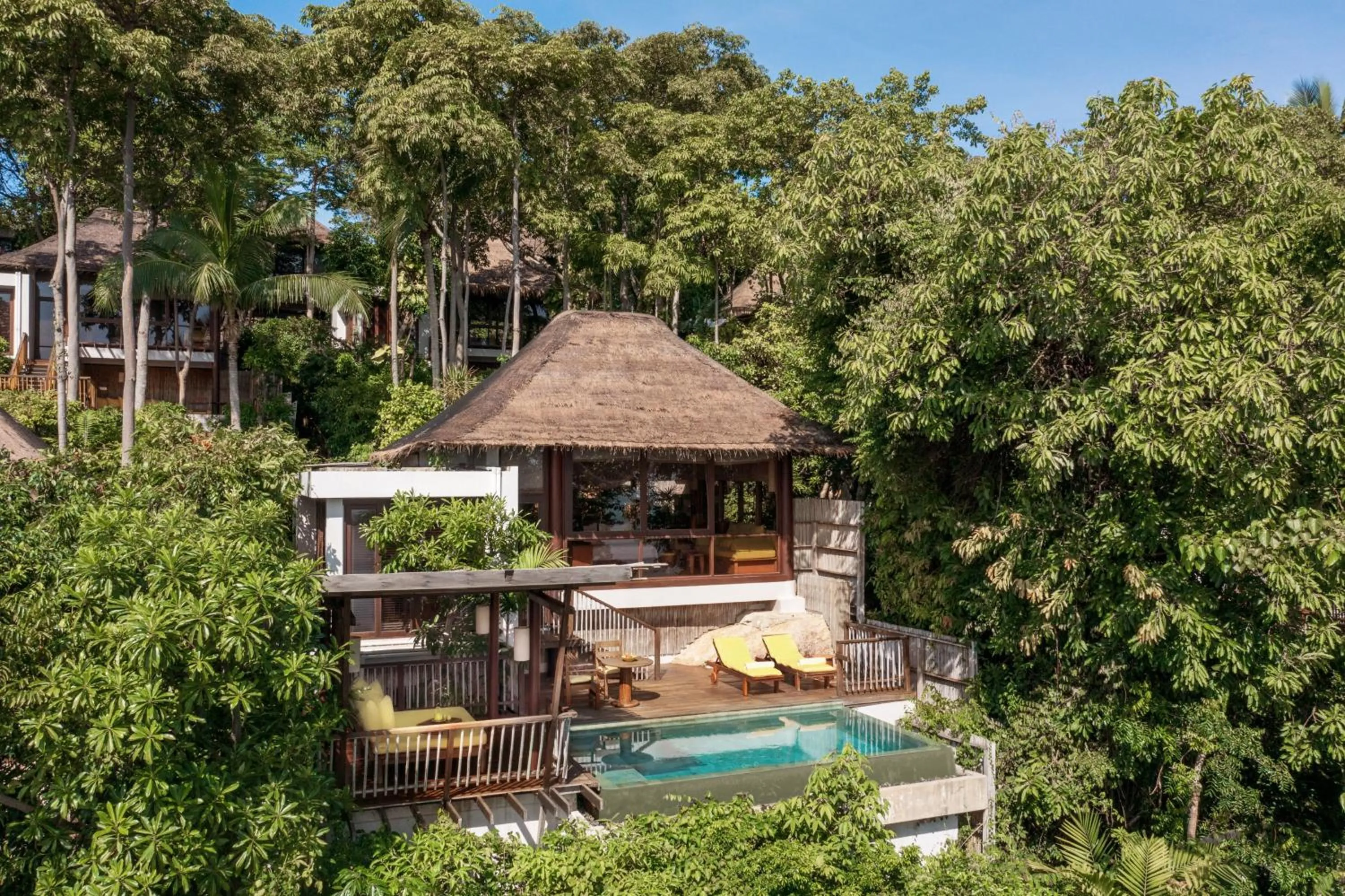 Property building in Six Senses Samui