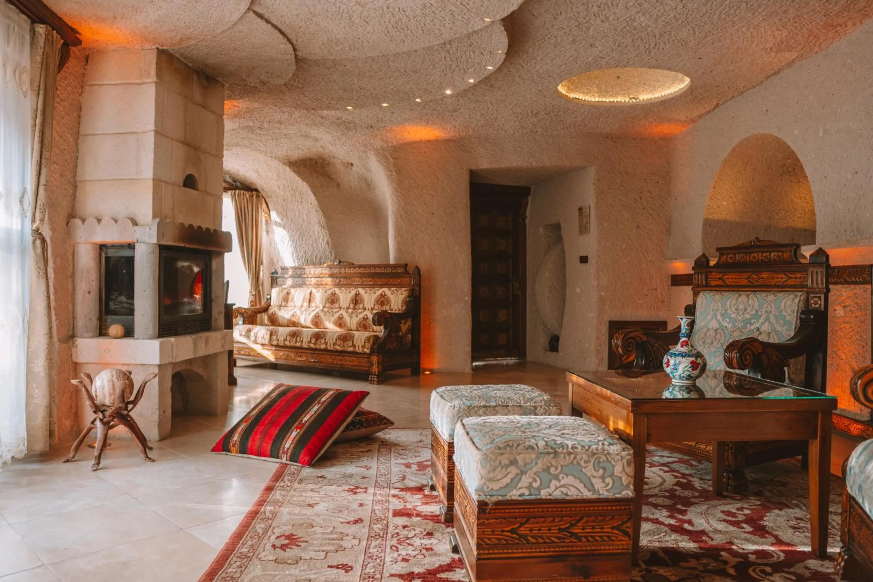 TV and multimedia in Cappadocia Gamirasu Cave Hotel