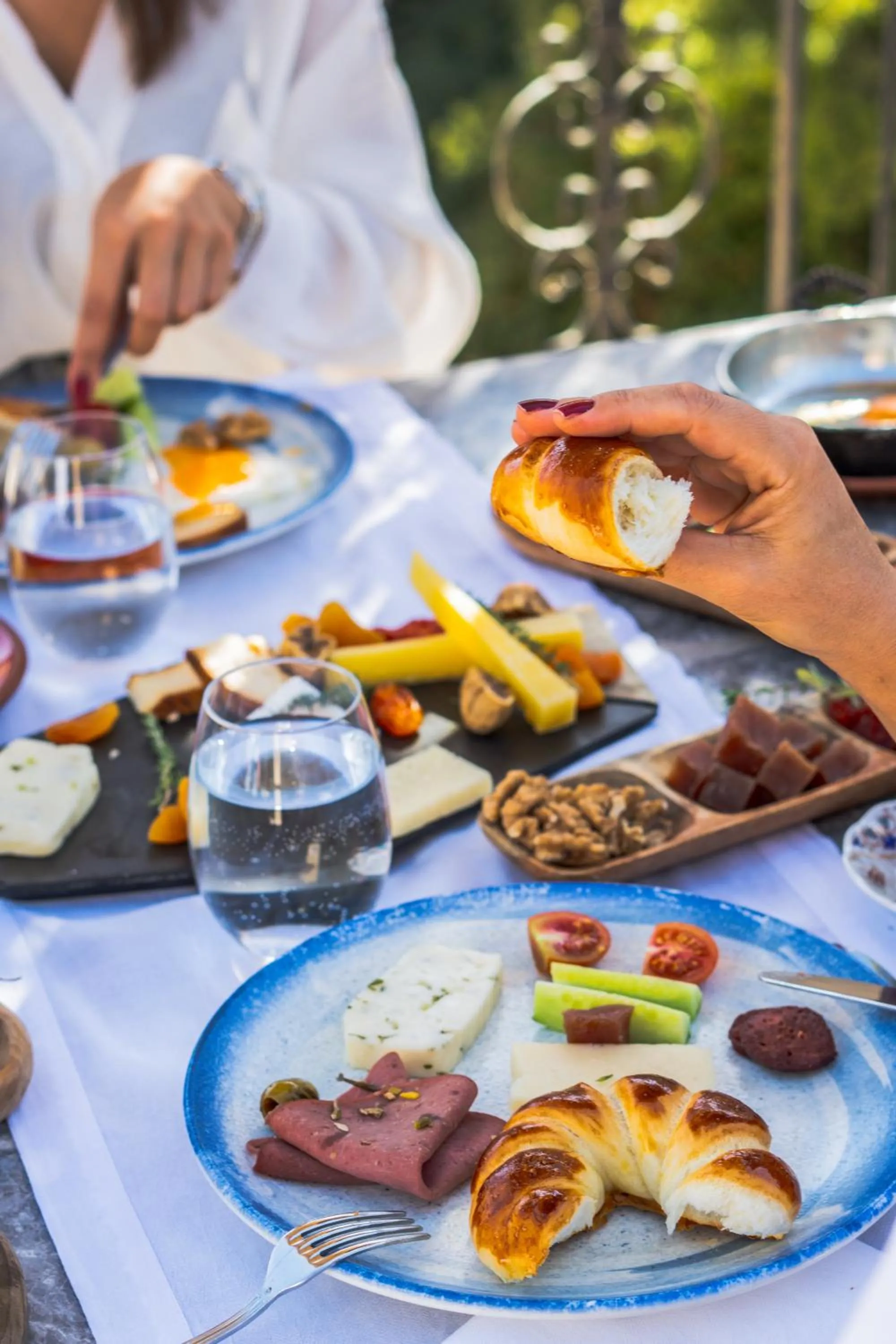 Food close-up in Cappadocia Gamirasu Cave Hotel