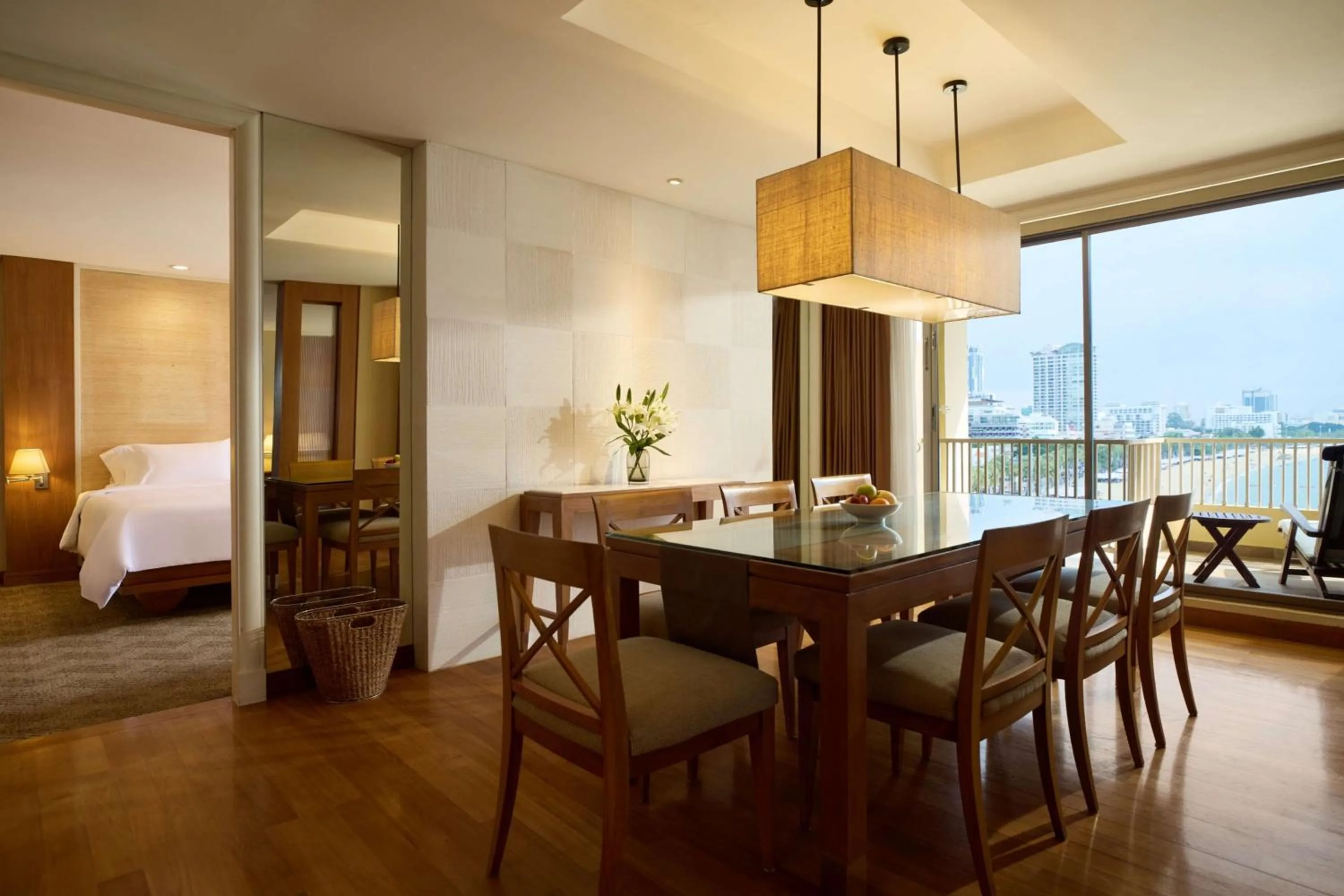 Living room in Dusit Thani Pattaya