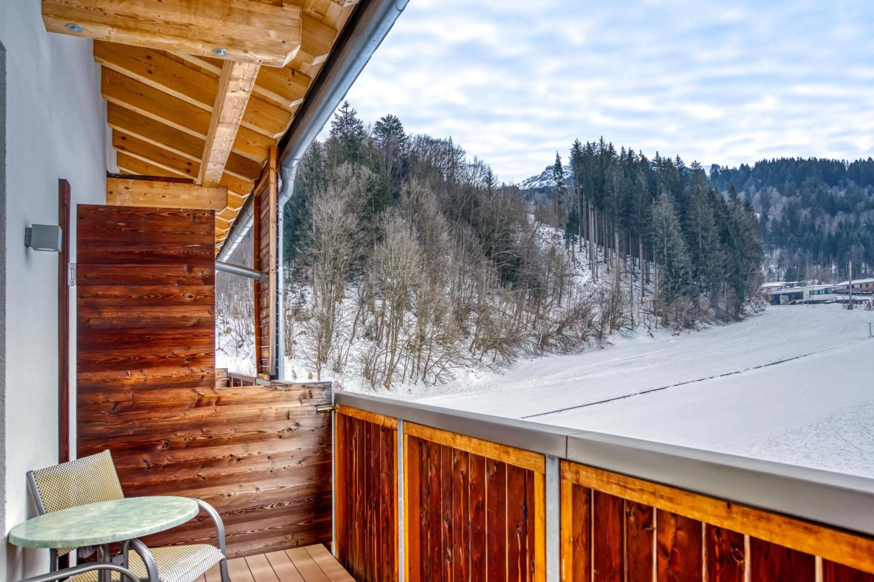 Balcony/Terrace in COOEE alpin Hotel Kitzbüheler Alpen
