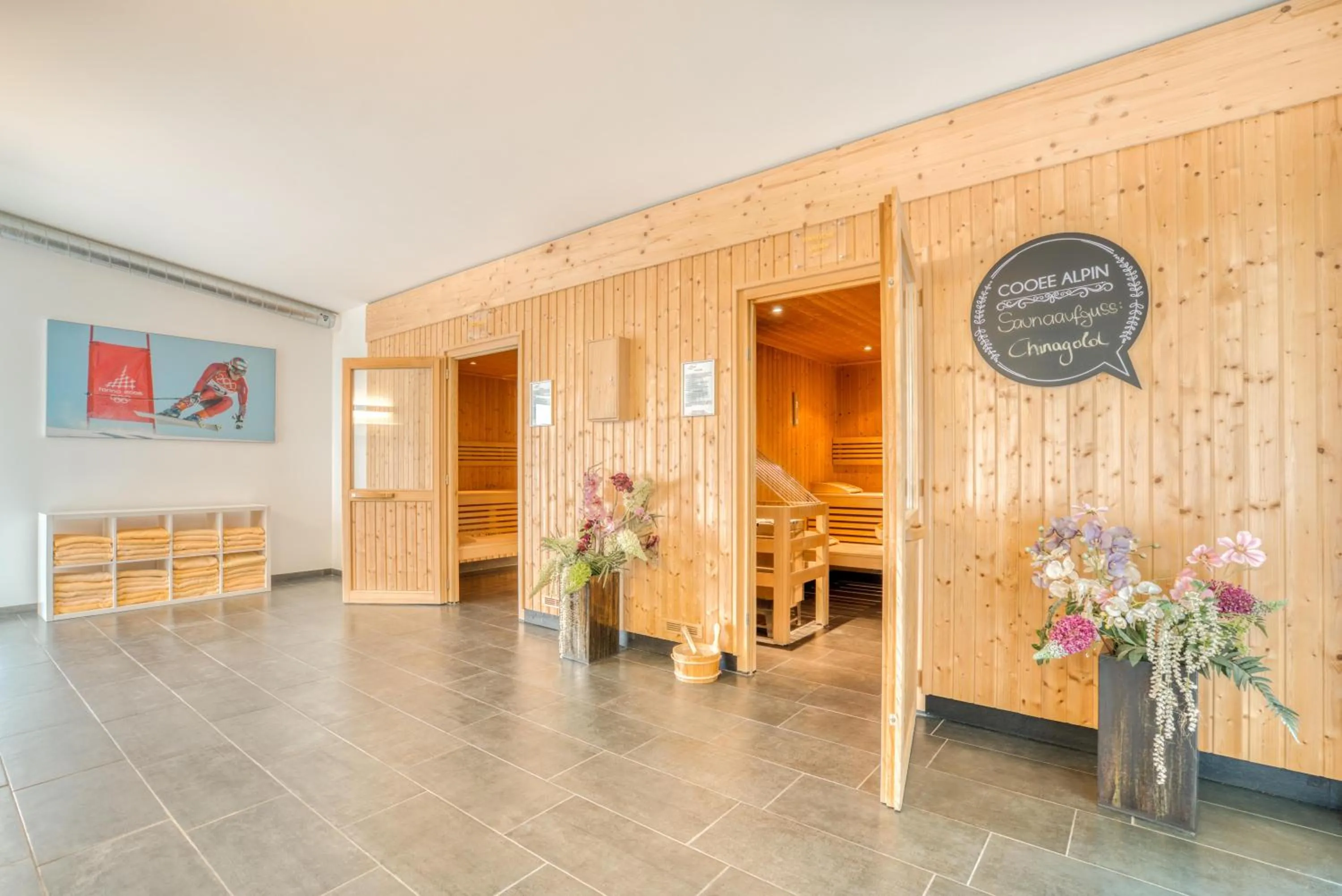 Sauna in COOEE alpin Hotel Kitzbüheler Alpen