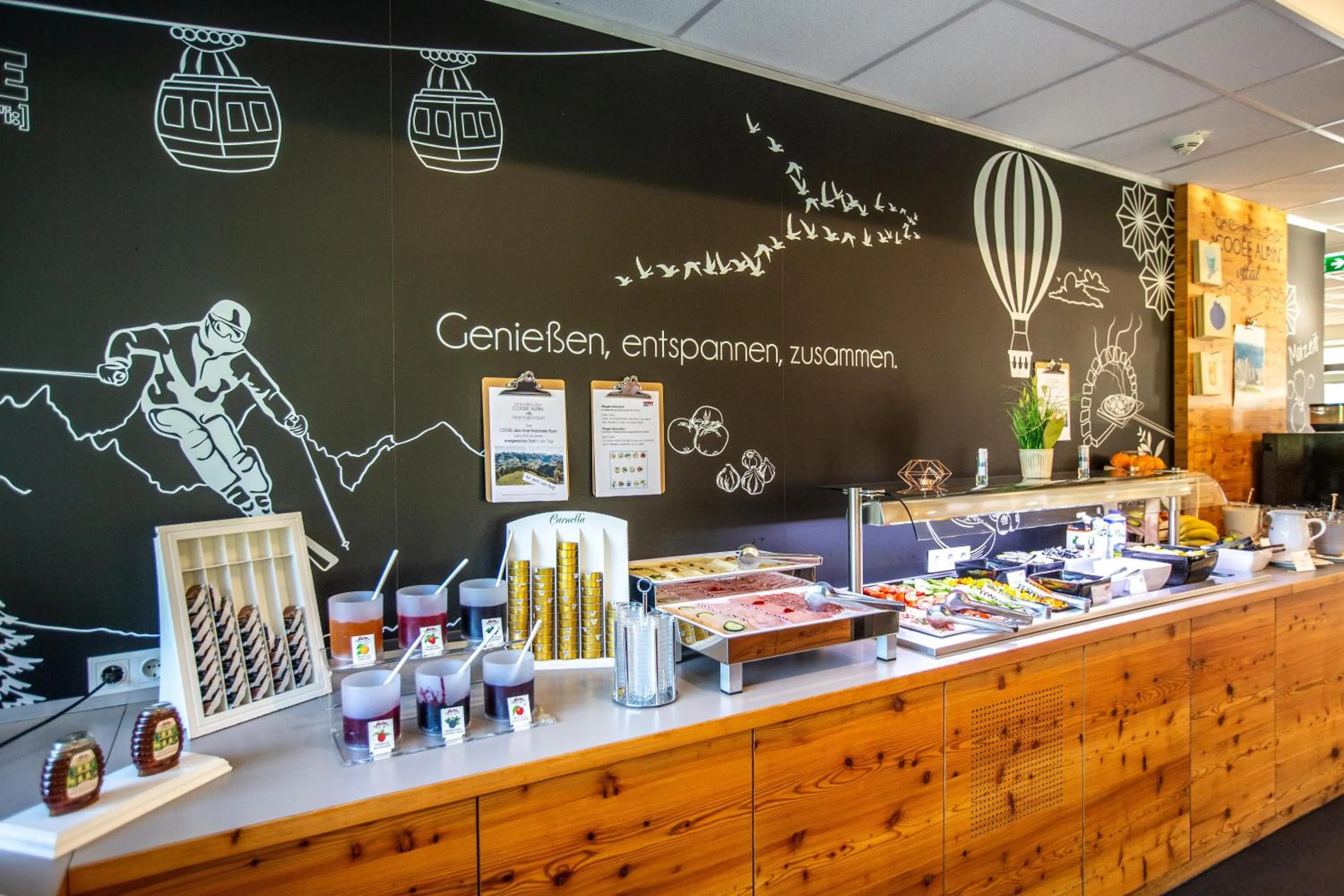 Restaurant/places to eat in COOEE alpin Hotel Kitzbüheler Alpen