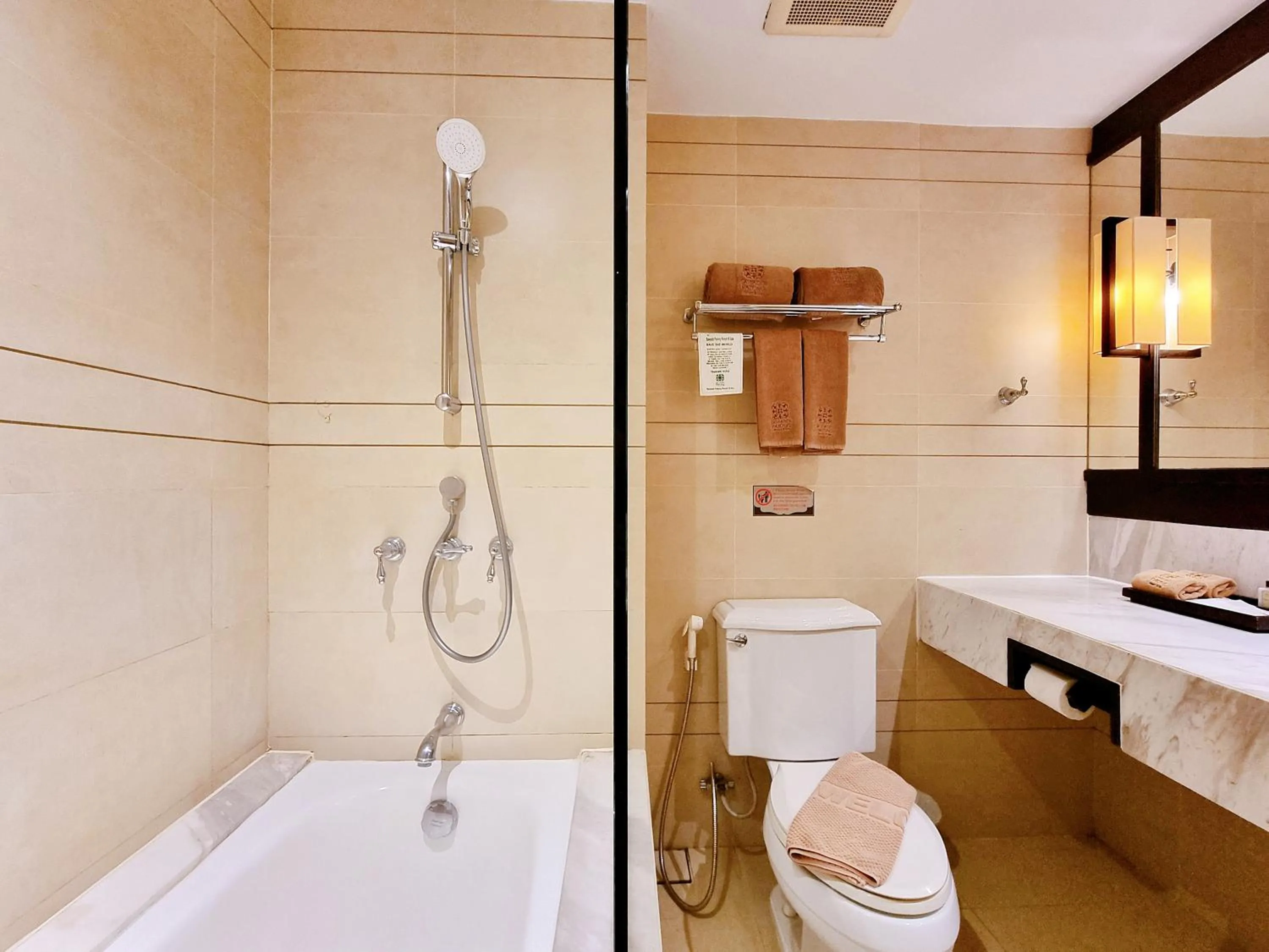Bathroom in Sawaddi Patong Resort & Spa by Tolani