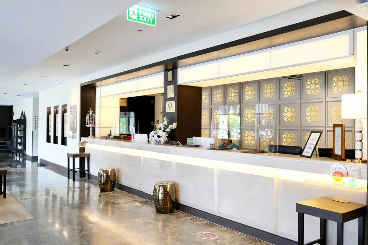 Lobby or reception in Sawaddi Patong Resort & Spa by Tolani