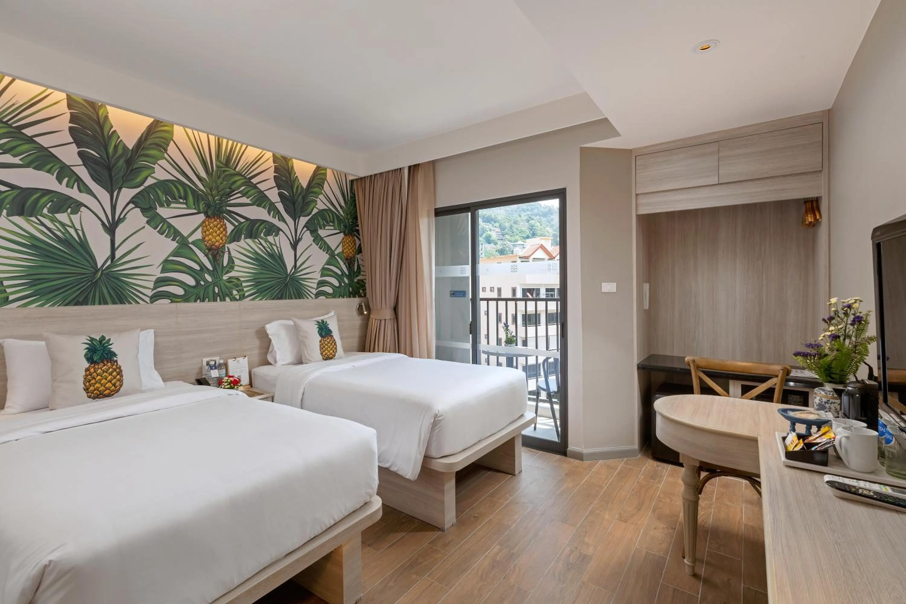 Photo of the whole room, Bed in Sawaddi Patong Resort & Spa by Tolani